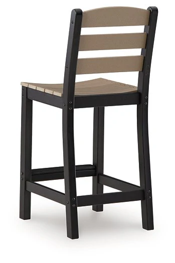 Shoreline Beach Outdoor Counter Table and 2 Barstools - Image 6