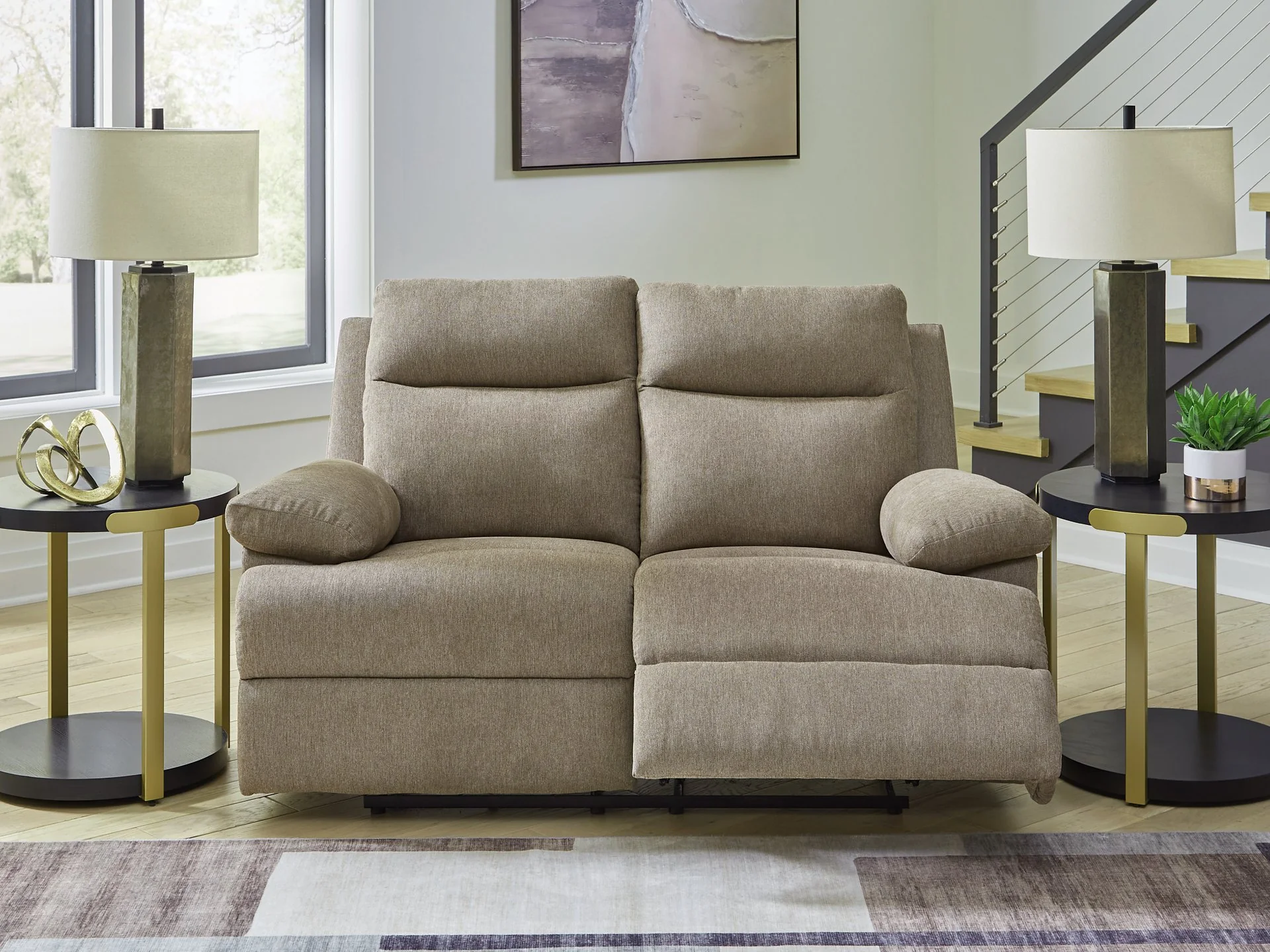 Side-Swipe Reclining Loveseat - Image 8
