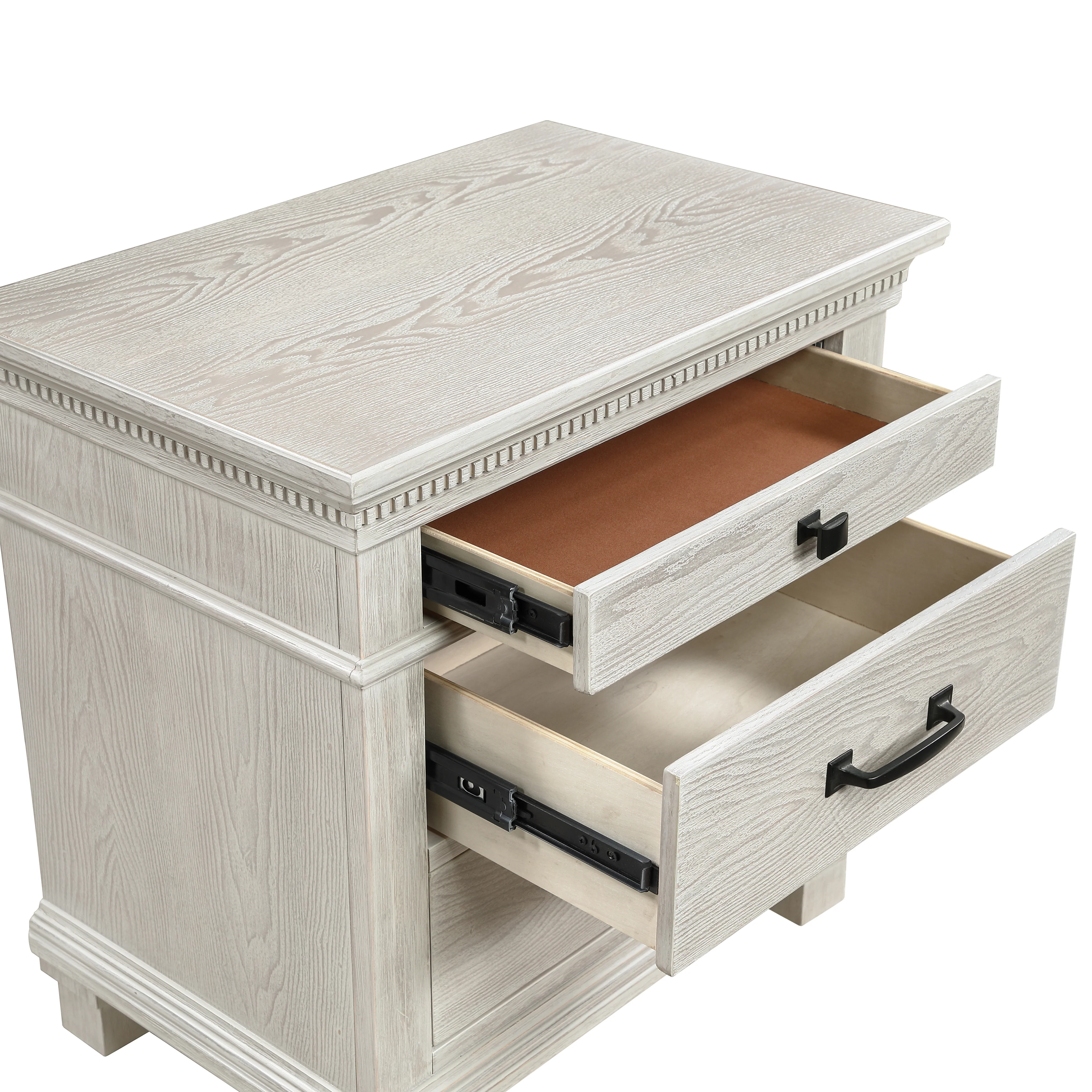 Silver Sands Nightstand-Gray - Image 5