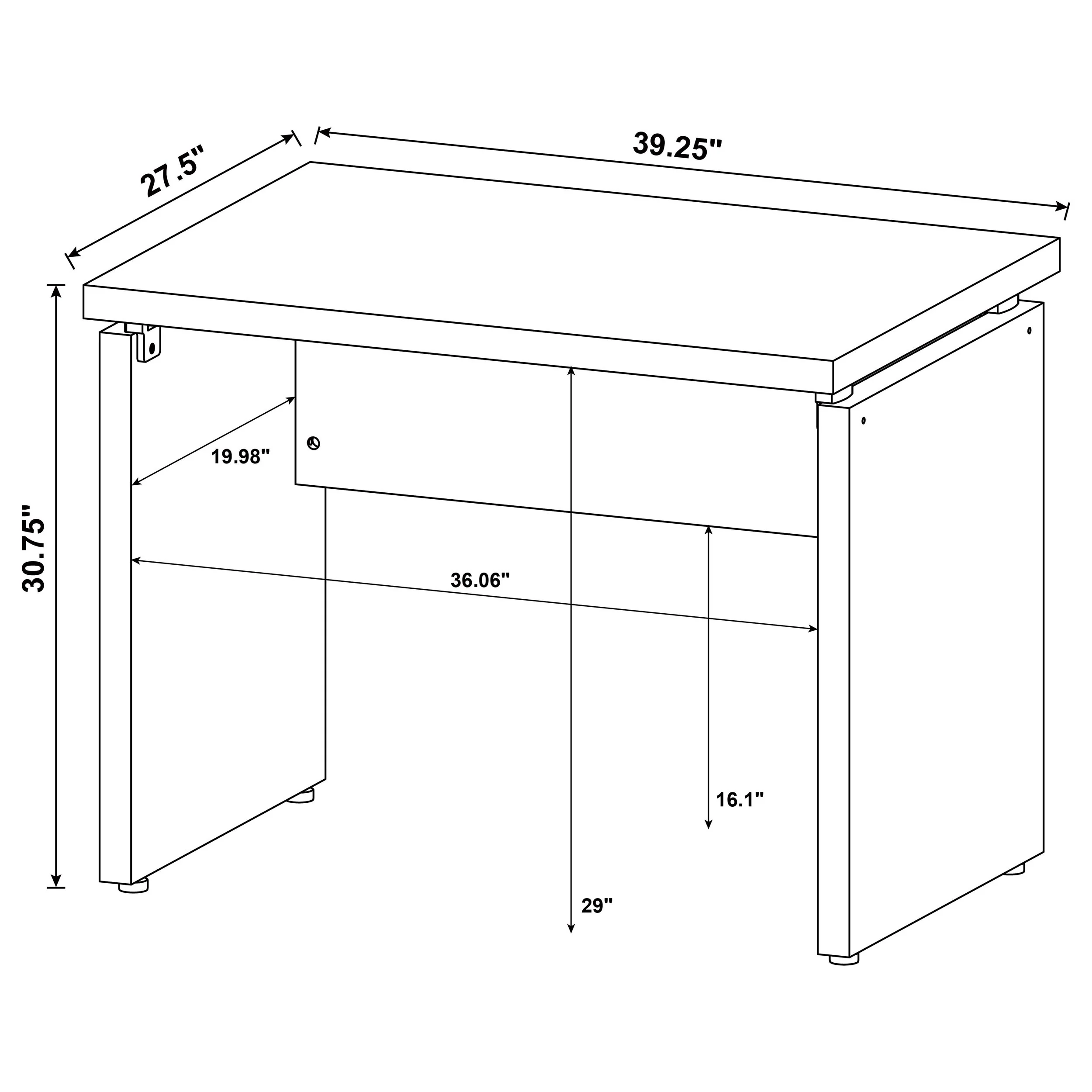 Skylar Writing Desk - Image 5