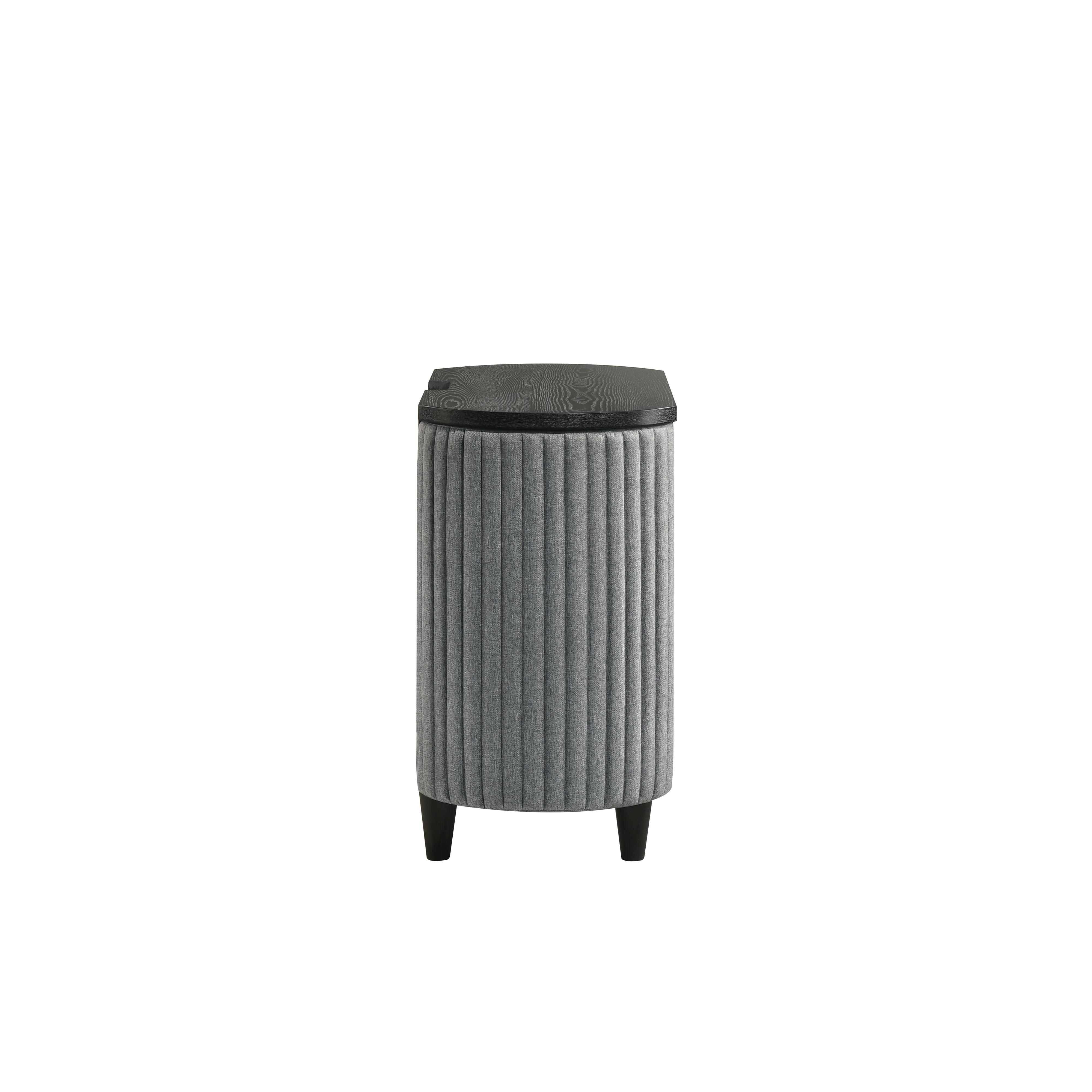 Skyline 2 Drawer Nightstand-Onyx - Image 4