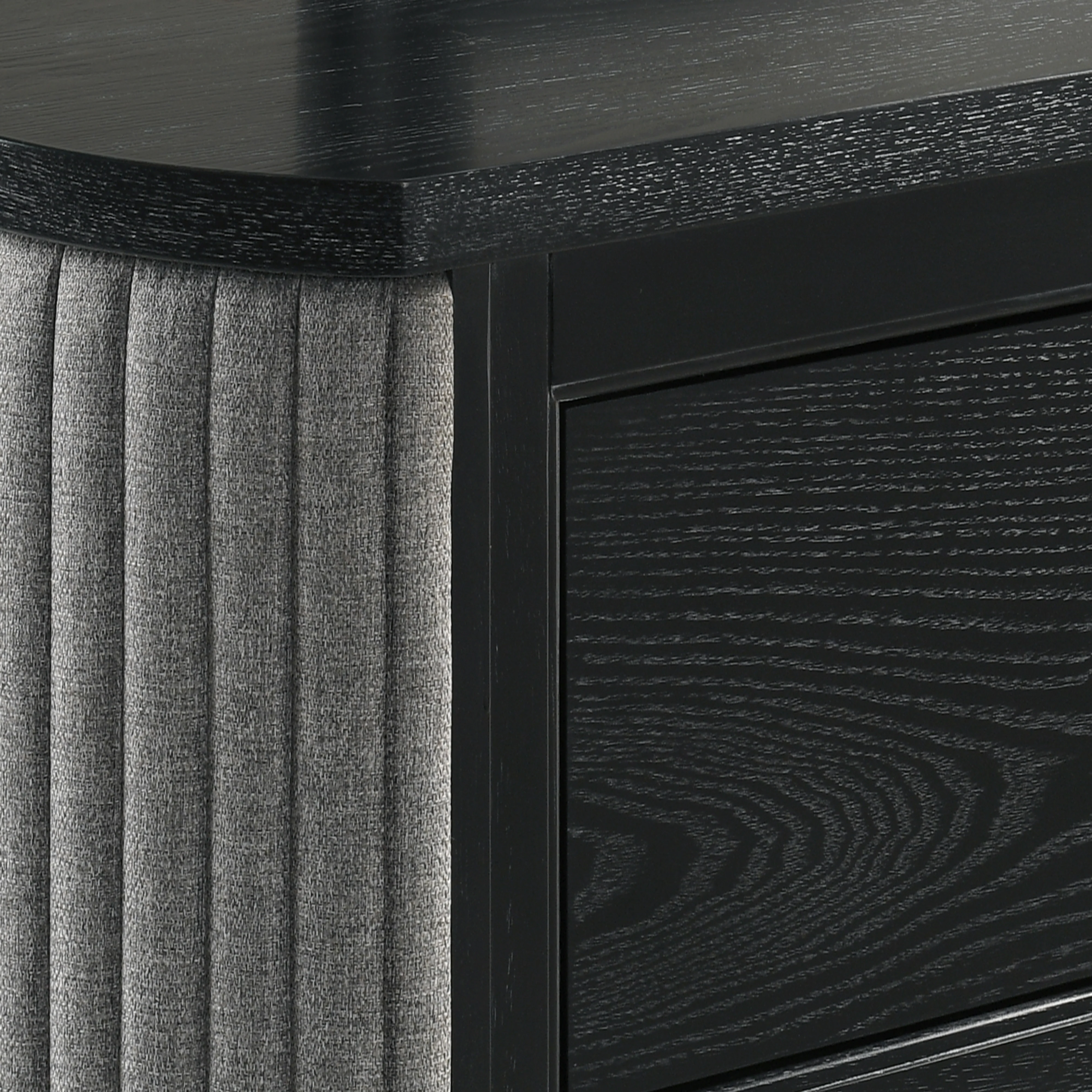 Skyline 2 Drawer Nightstand-Onyx - Image 6