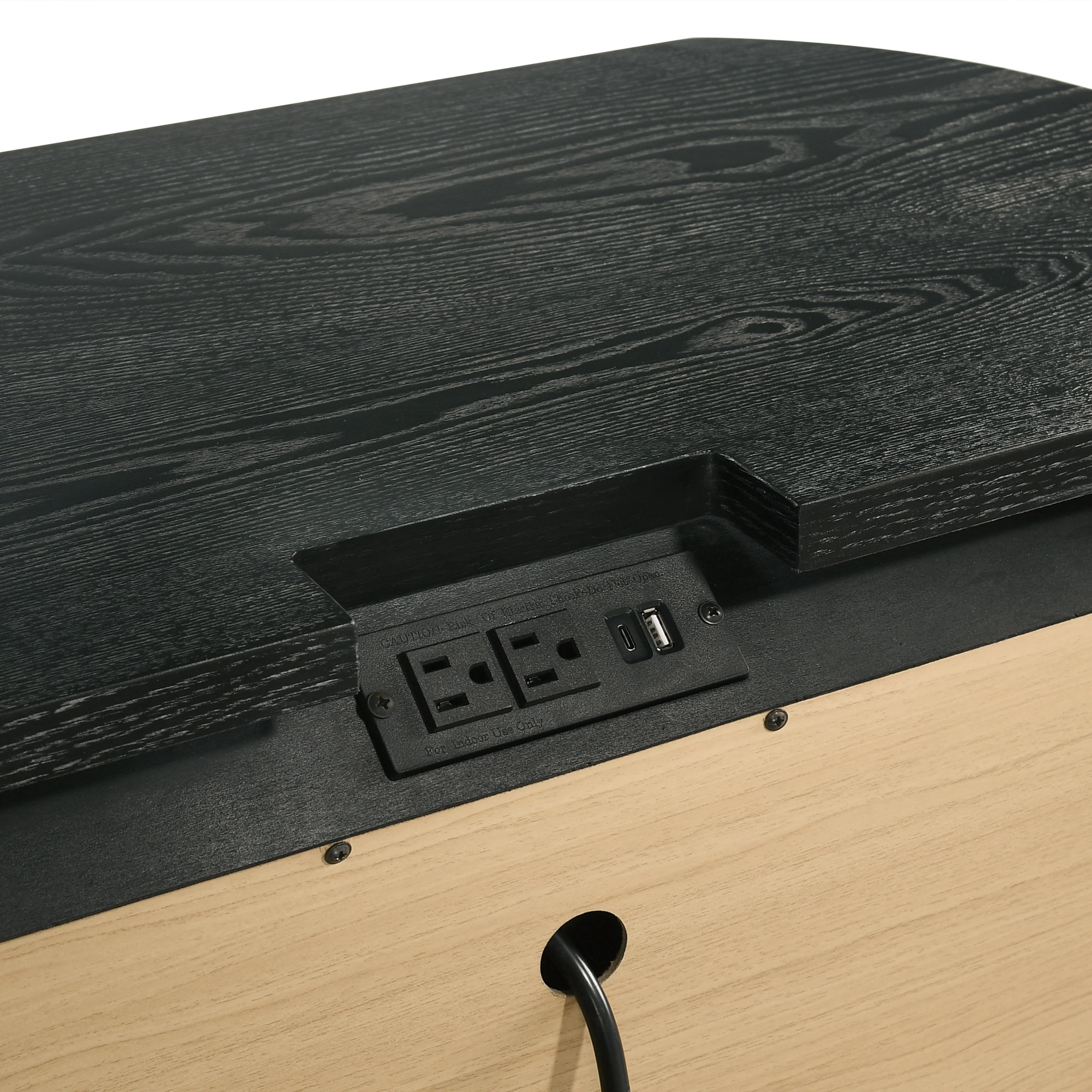 Skyline 2 Drawer Nightstand-Onyx - Image 7