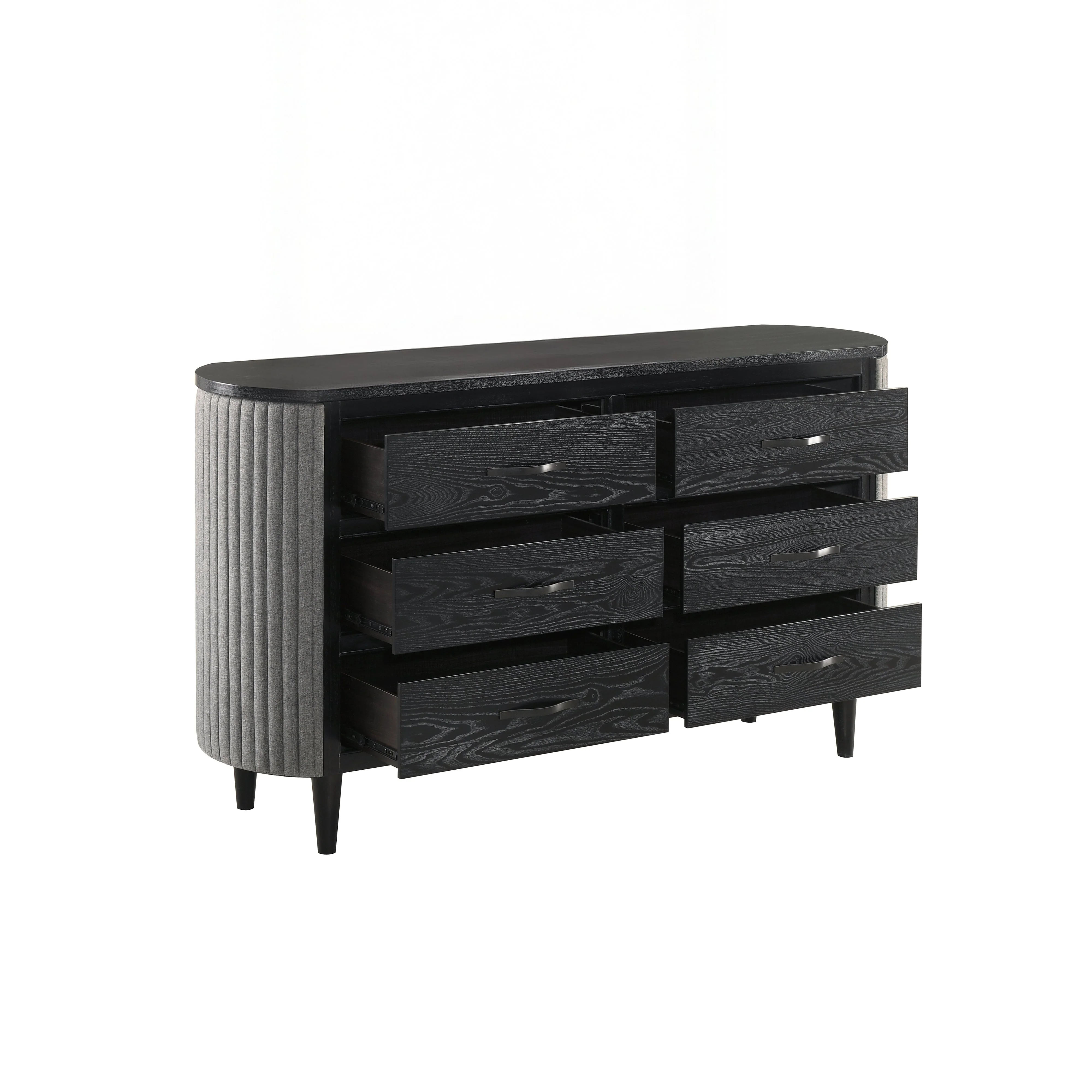 Skyline 6 Drawer Dresser-Onyx - Image 3
