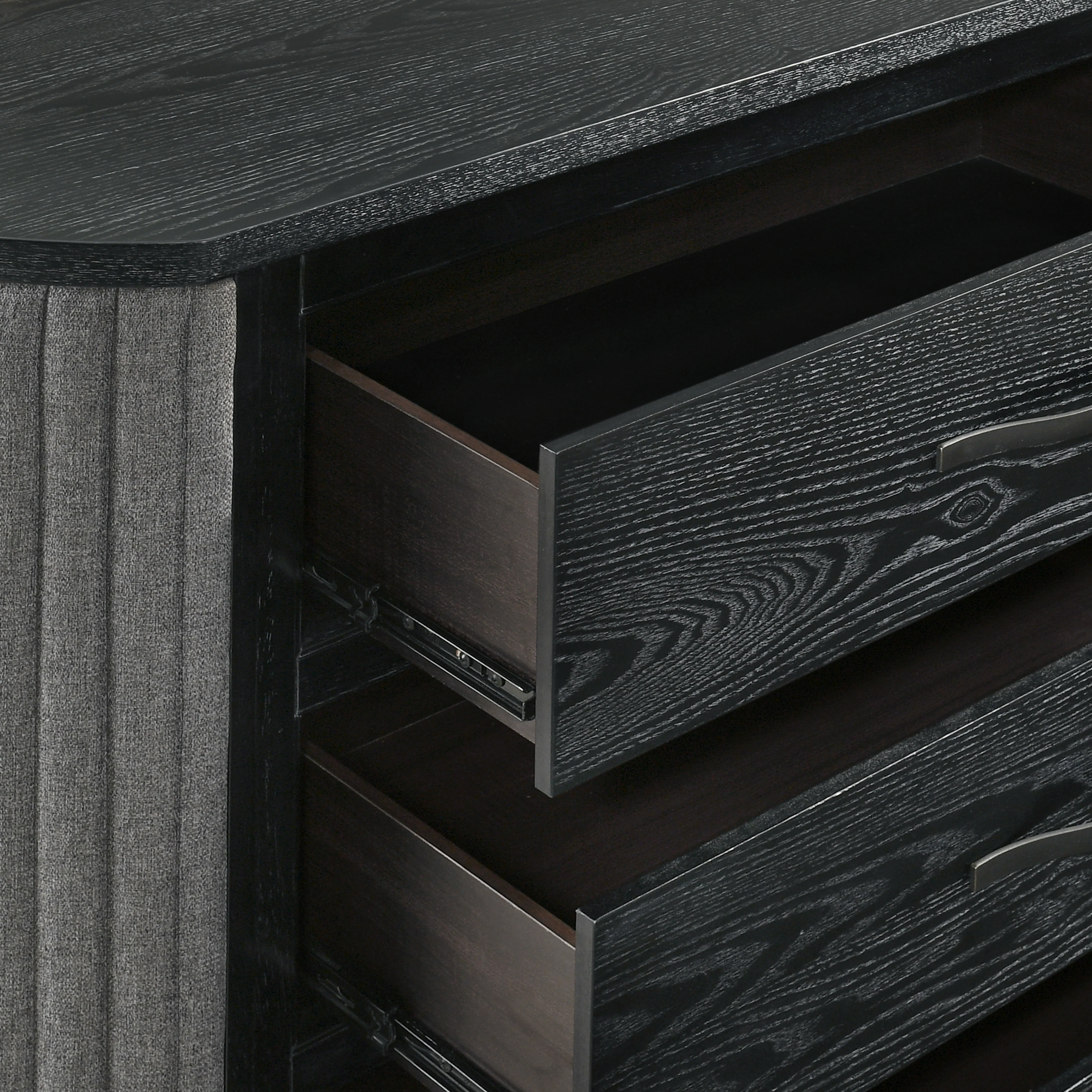 Skyline 6 Drawer Dresser-Onyx - Image 5