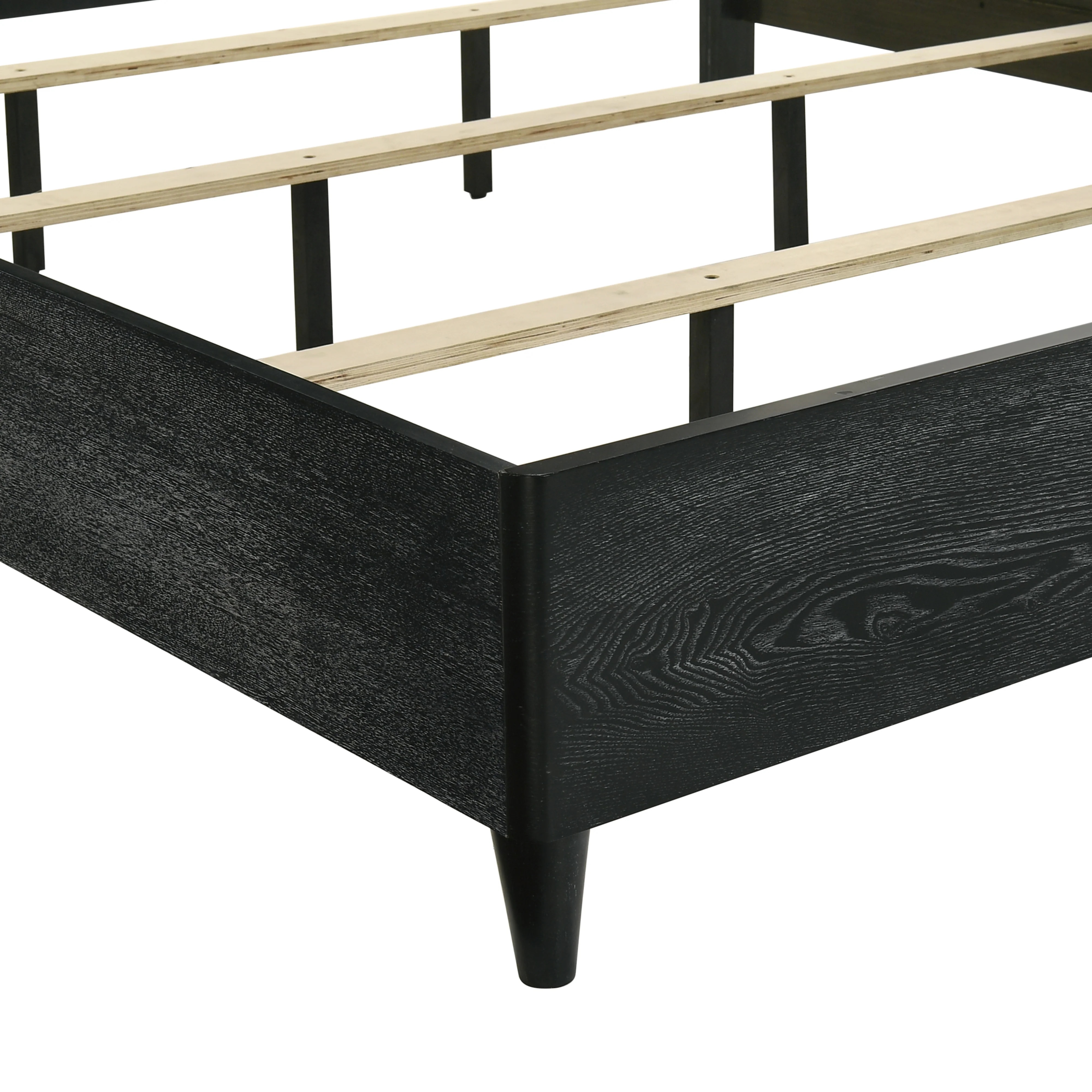 Skyline 6/6-6/0 Ek/Wk Headboard, Footboard & Slat Kit-Onyx - Image 5