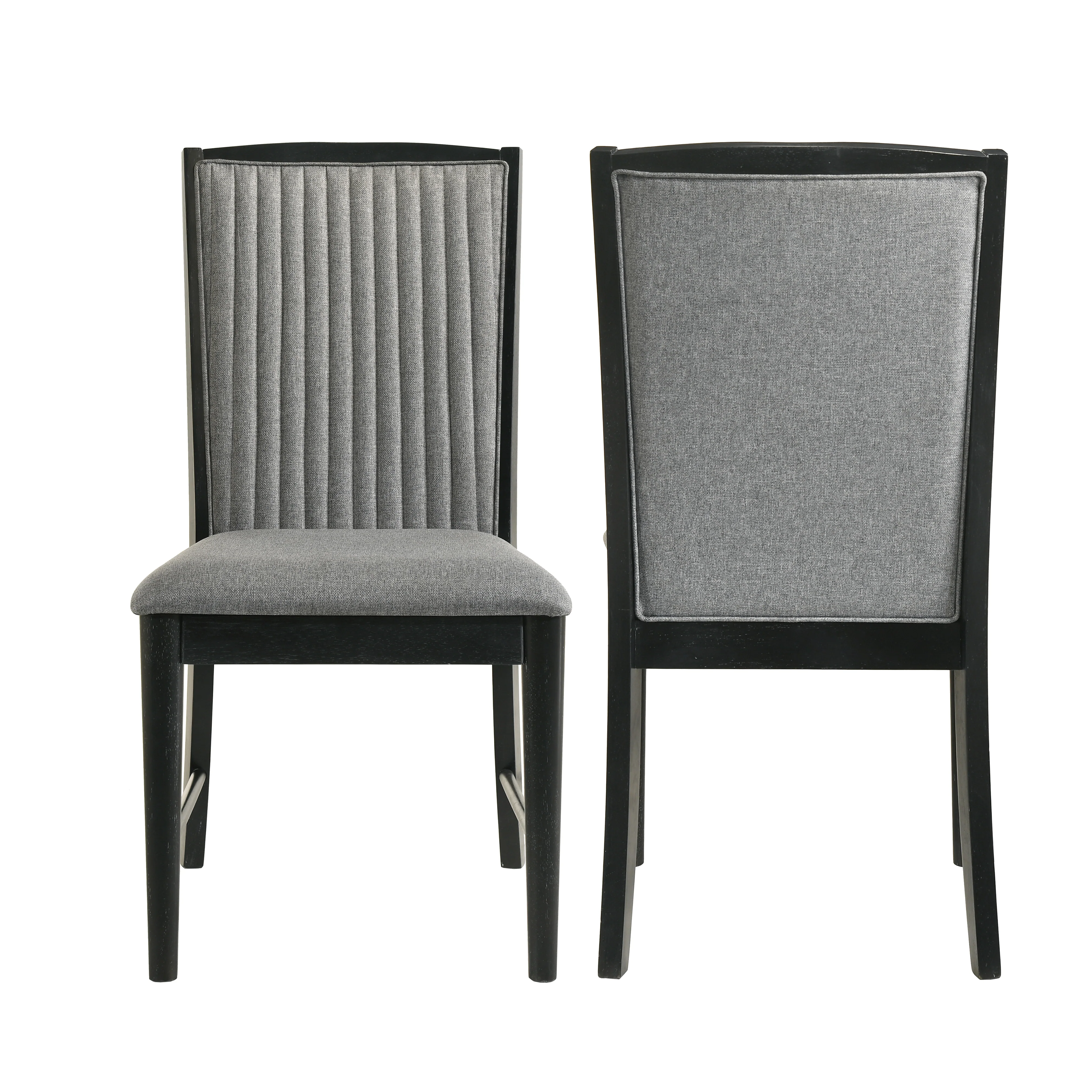 Skyline Dining Side Chair (2 Per Carton)-Onyx - Image 6