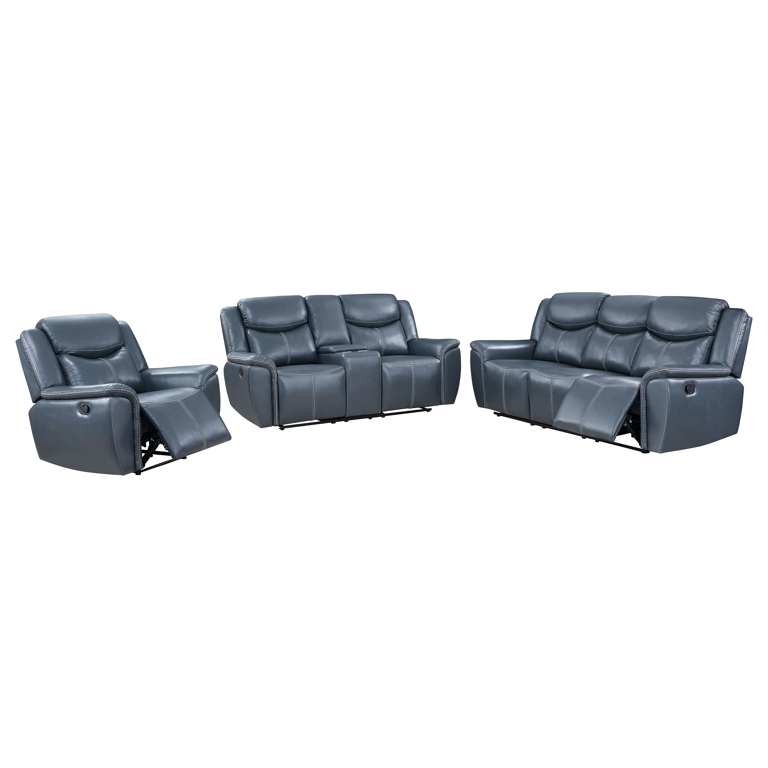 Sloane Reclining Sofa Set - Image 21