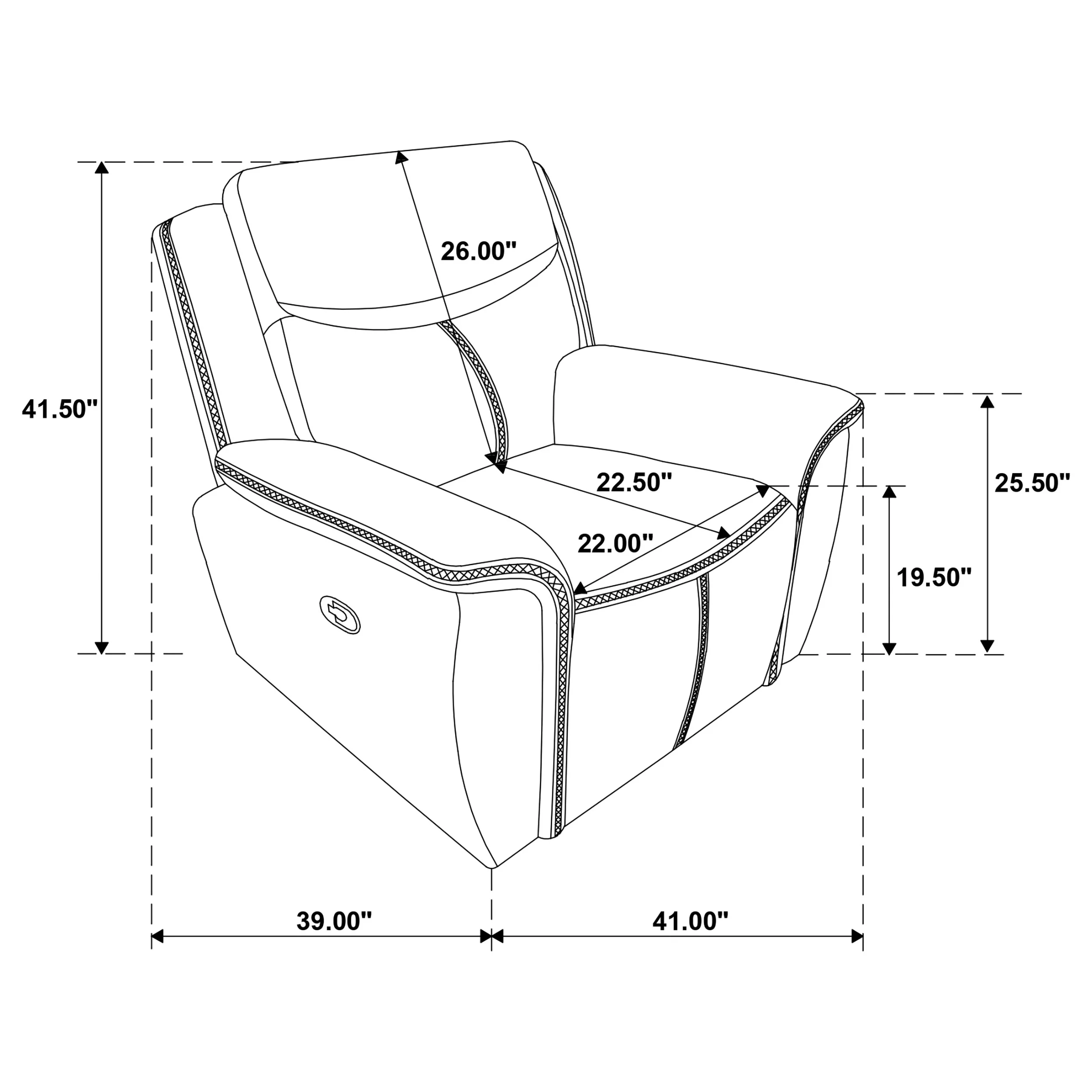 Sloane Reclining Sofa Set - Image 38