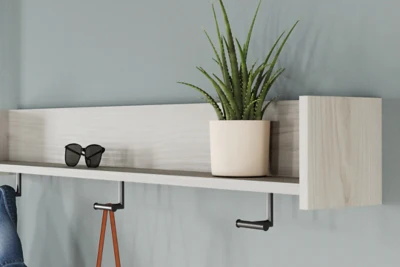 Socalle Wall Mounted Coat Rack with Shelf - Image 7