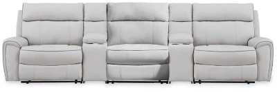 Social Pointe Reclining Sectional with Storage Consoles - Image 15