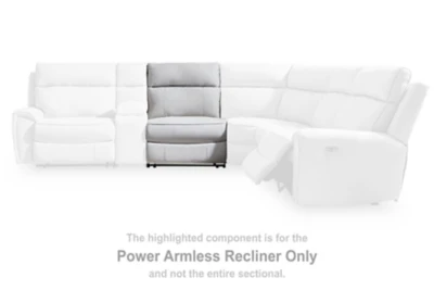 Social Pointe Reclining Sectional with Storage Consoles - Image 3