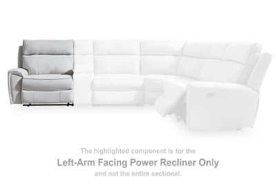 Social Pointe Reclining Sectional with Storage Consoles - Image 9