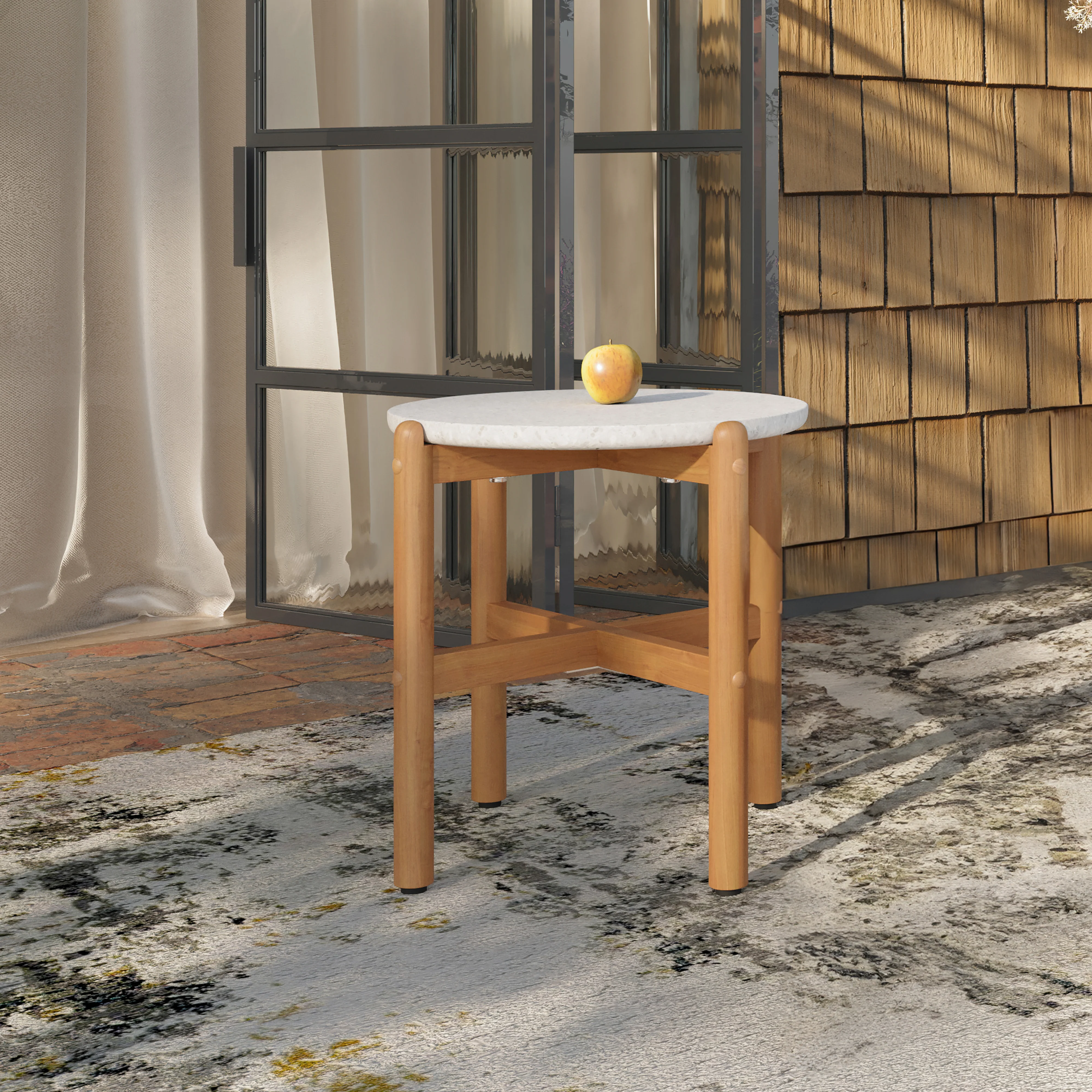 Solstice End Table Terrazzo Top - Image 4