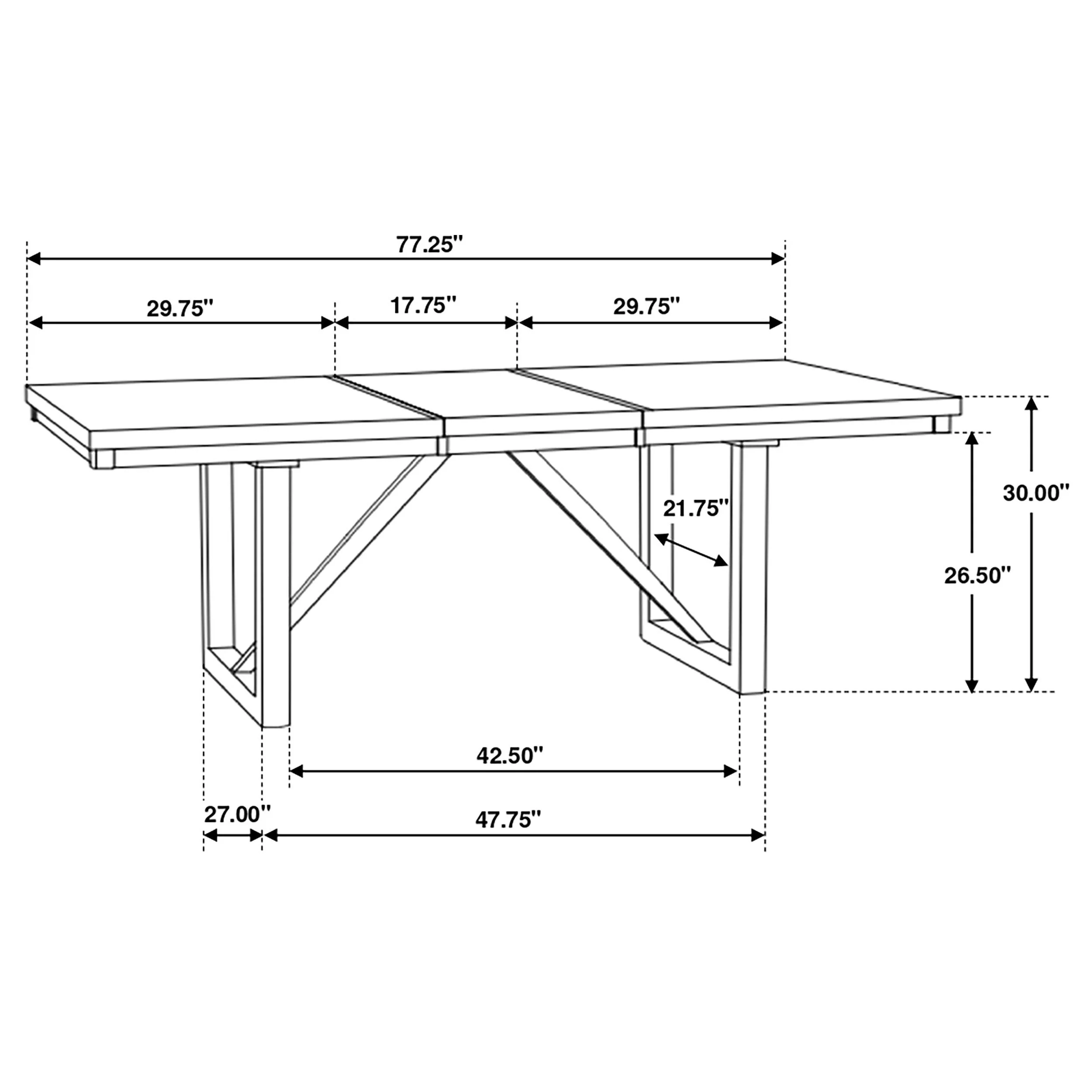 Spring Creek Extension Dining Table - Image 6