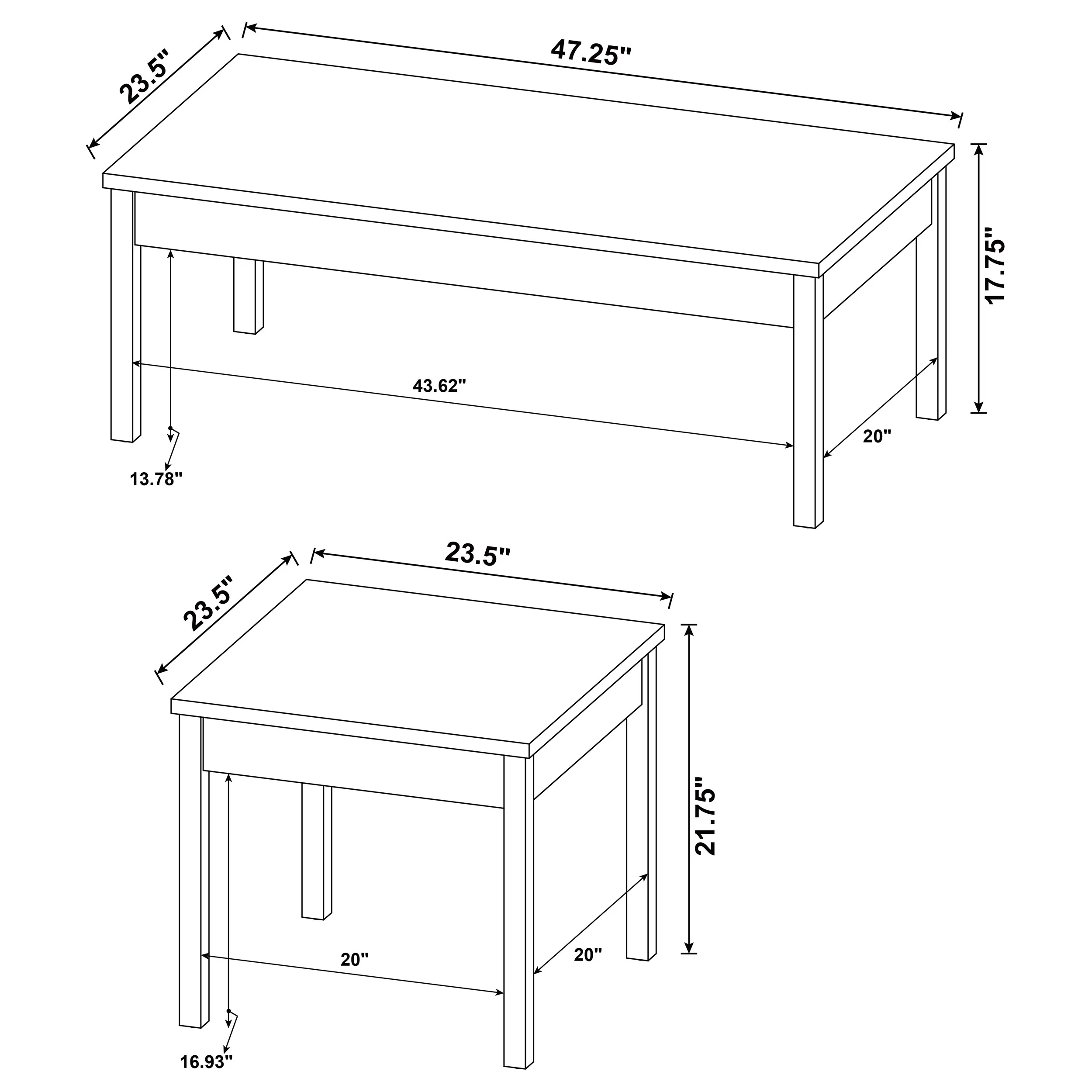 Stacie Coffee Table Set - Image 10