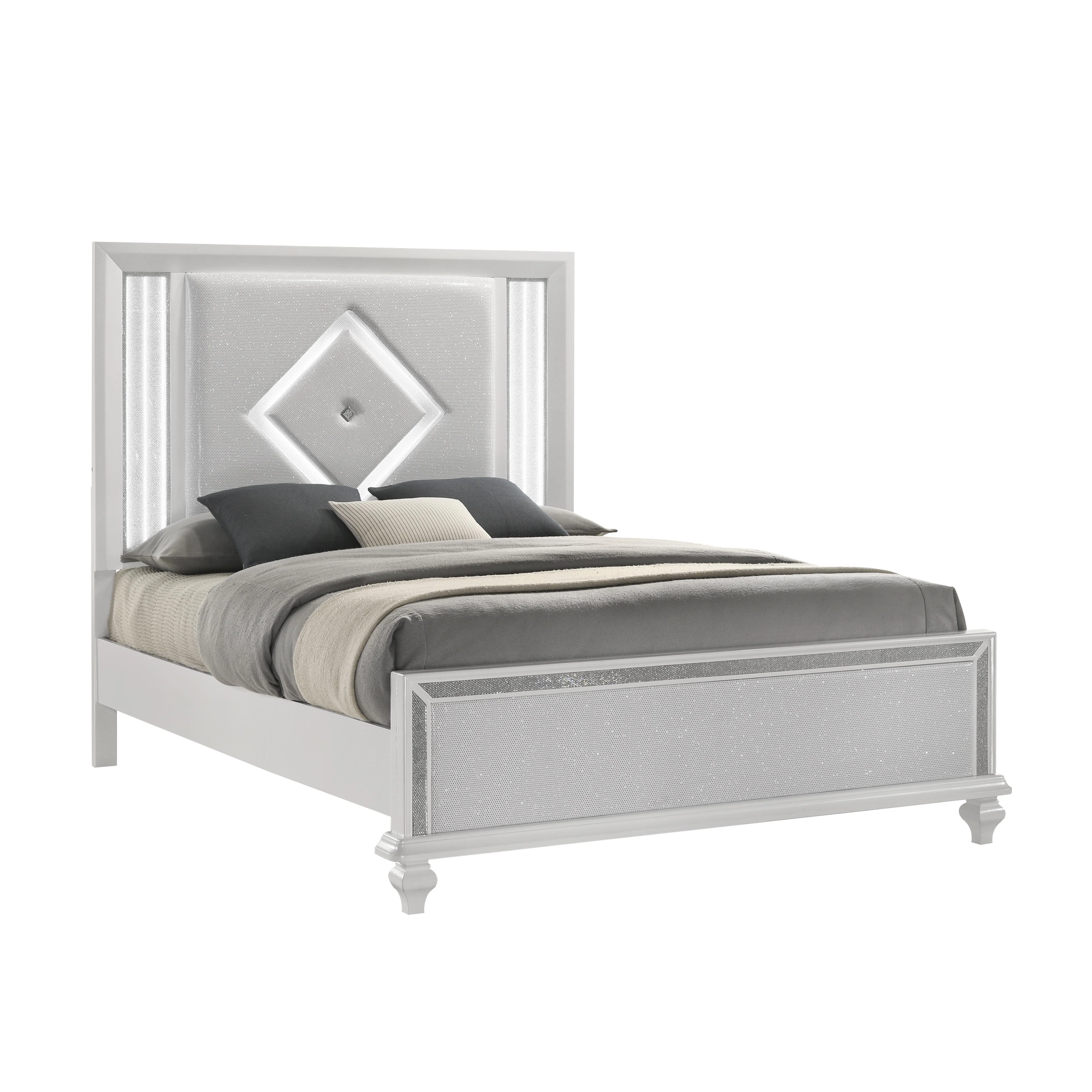 STARDUST California King WK SIDE RAILS-WHITE - Image 2