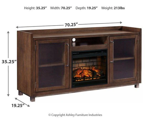 Starmore 70" TV Stand with Electric Fireplace - Image 33