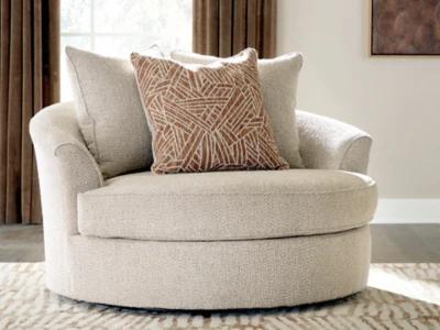 Steelwater Retreat Oversized Swivel Accent Chair - Image 2