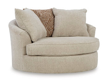 Steelwater Retreat Oversized Swivel Accent Chair - Image 3