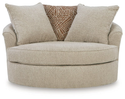 Steelwater Retreat Oversized Swivel Accent Chair - Image 5