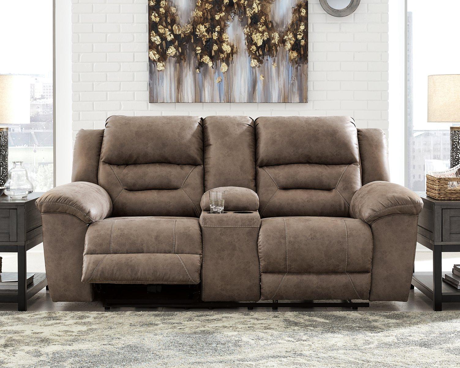 Stoneland Power Reclining Loveseat with Console - Image 10