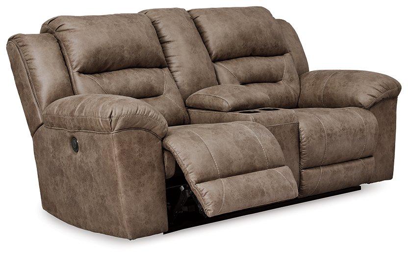 Stoneland Power Reclining Loveseat with Console - Image 13