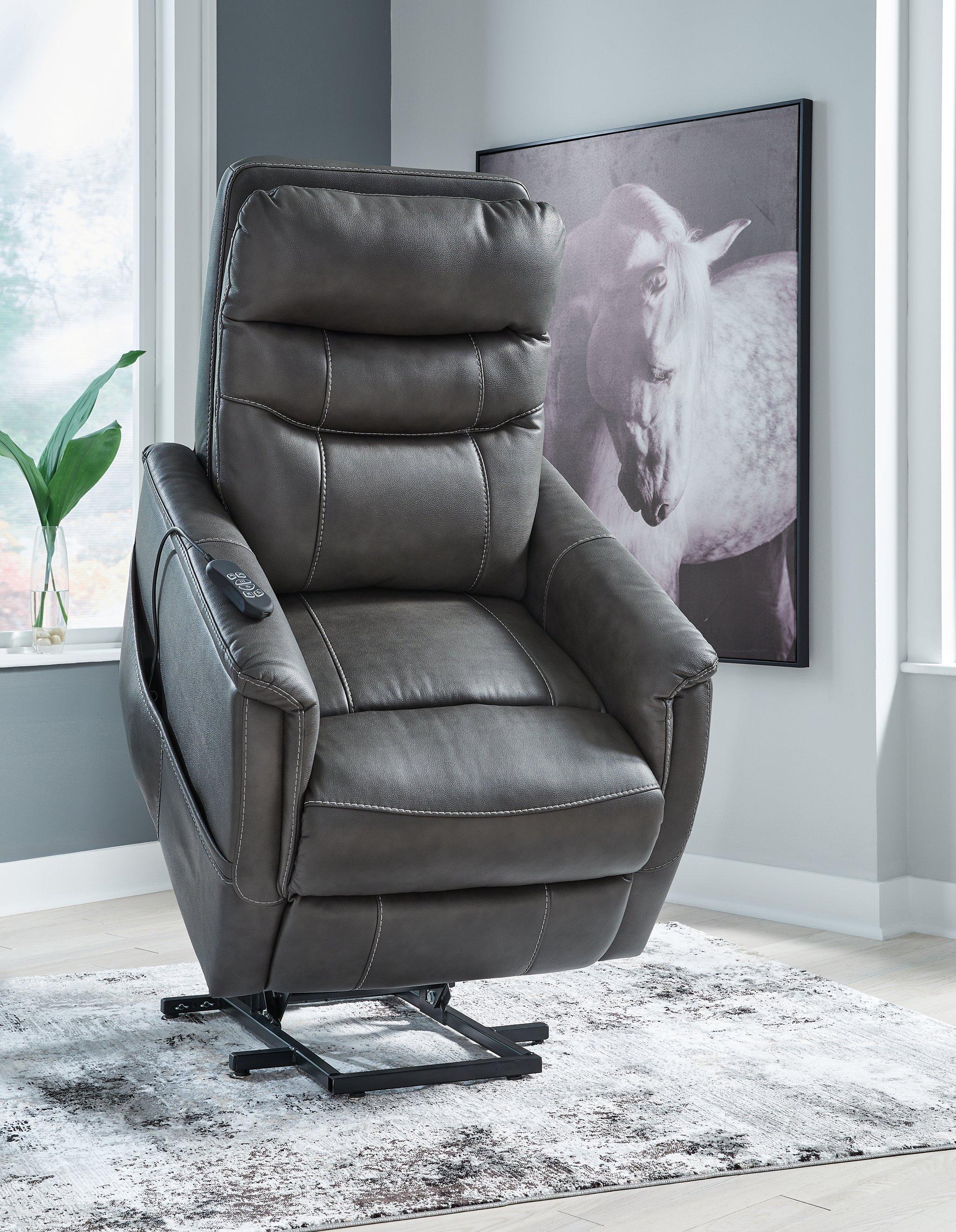Strawbill Power Lift Recliner - Image 10
