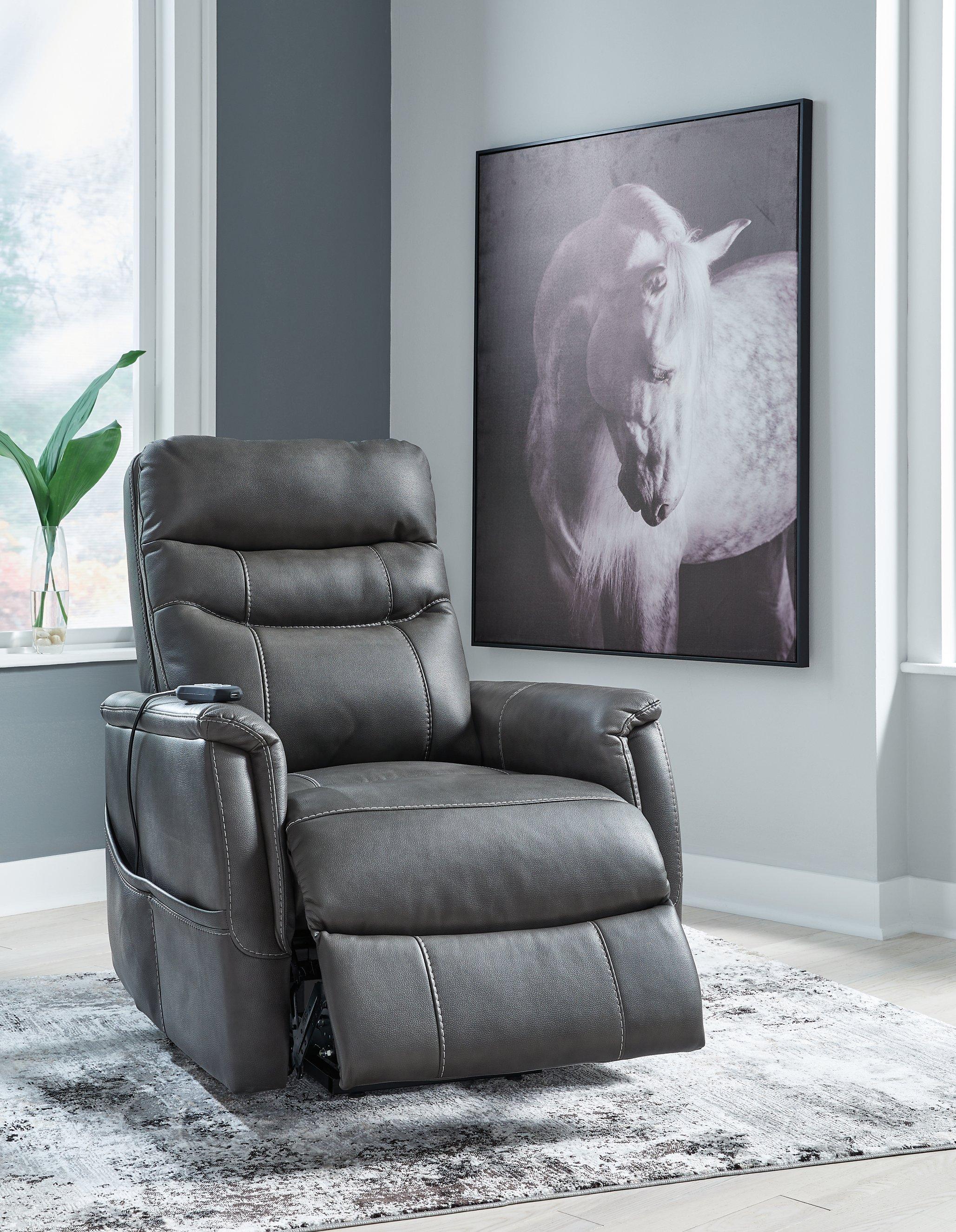 Strawbill Power Lift Recliner - Image 9