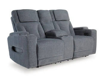 Studio Cave Power Reclining Loveseat with Console - Image 3