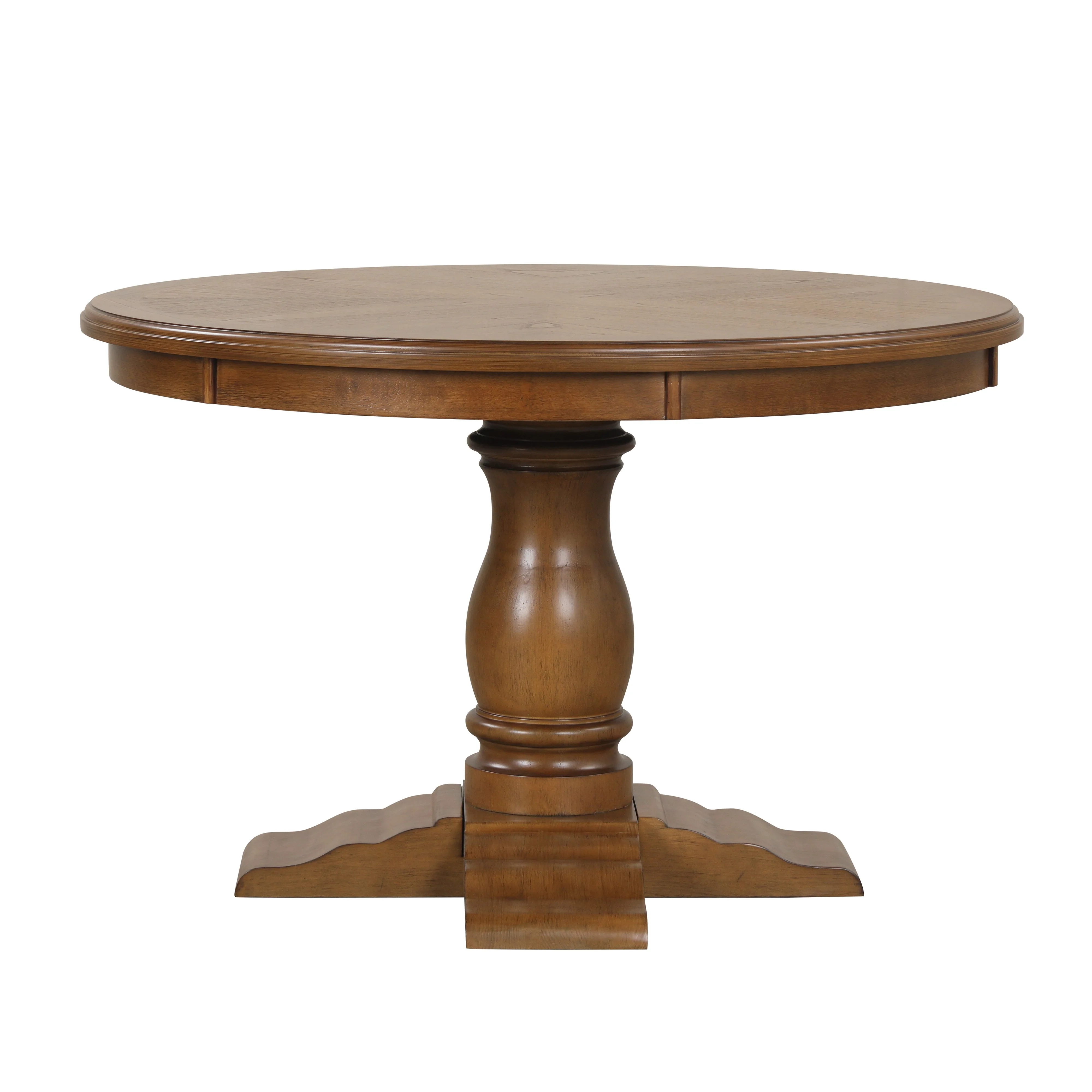 Sunset 48" Round Dining Table-Brown - Image 2