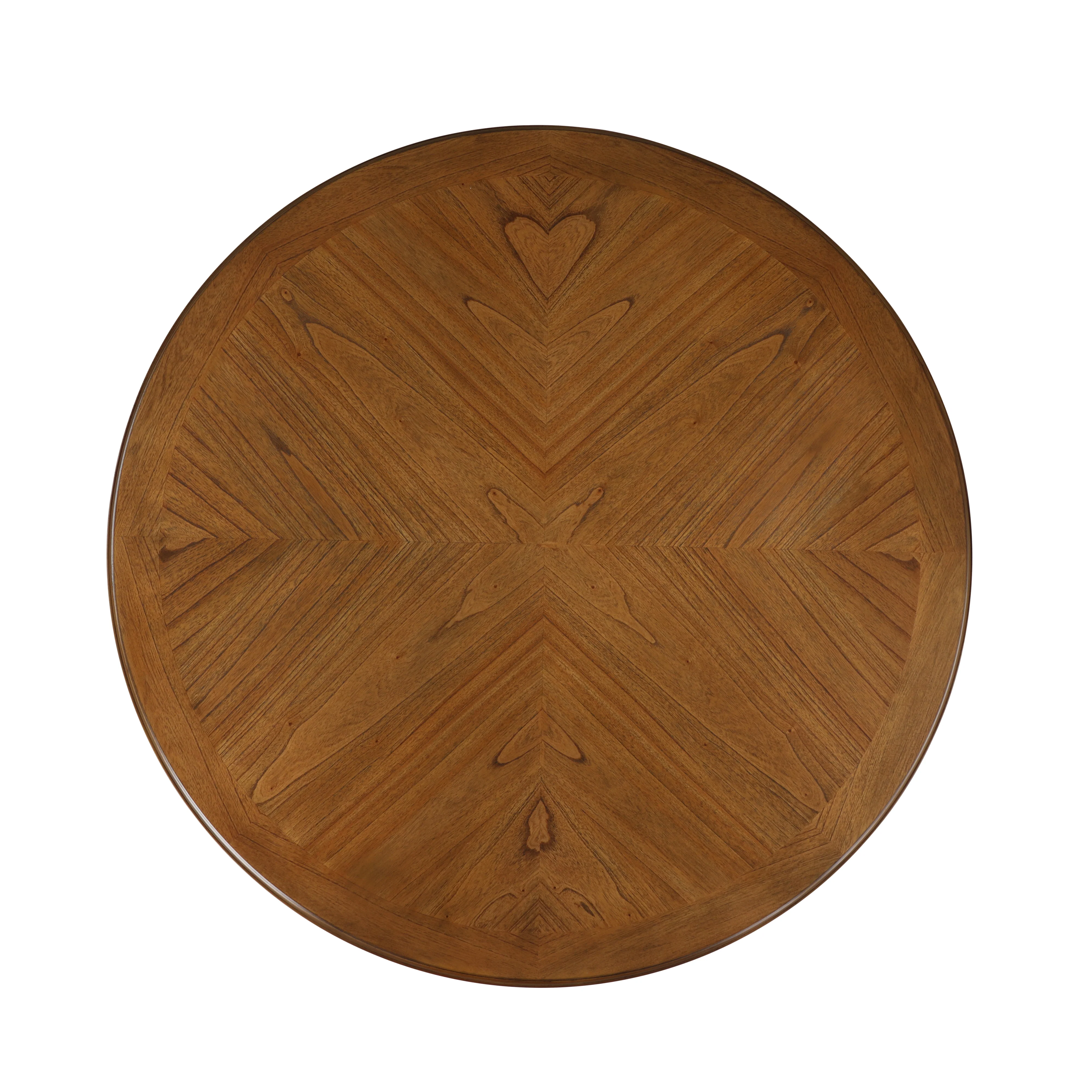 Sunset 48" Round Dining Table-Brown - Image 3