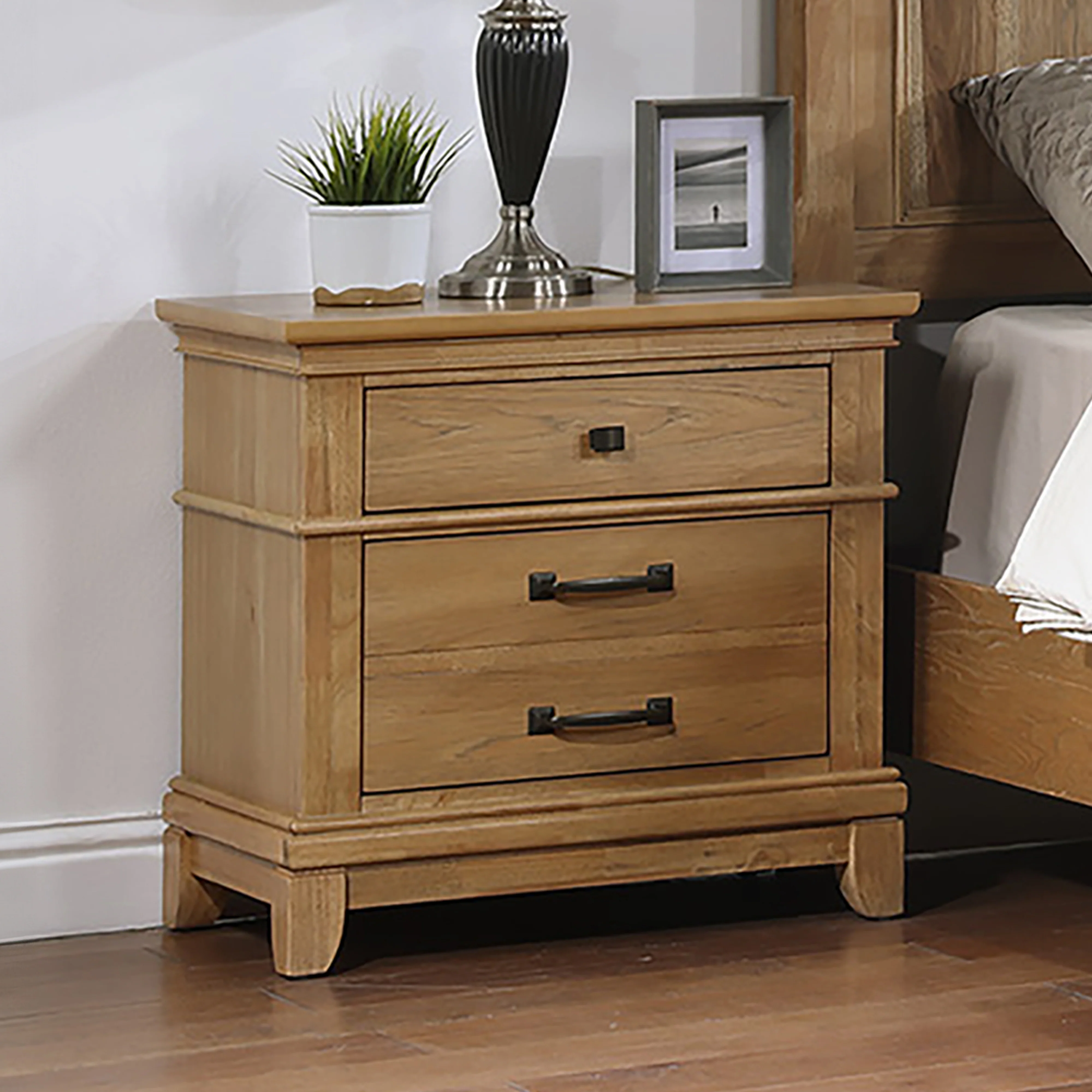 Sunstone Nightstand-Honey - Image 7