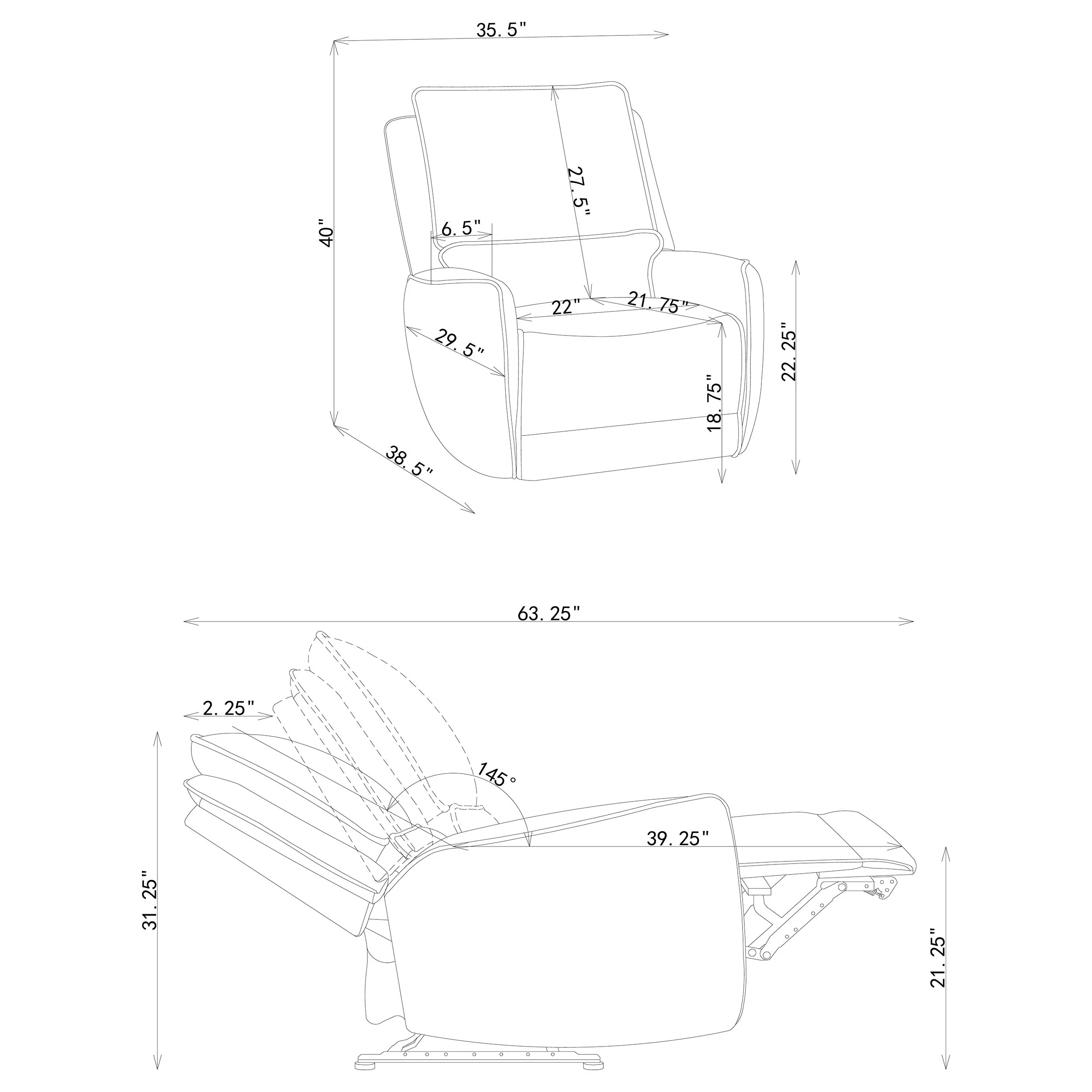 Sylmar Power Recliner - Image 13