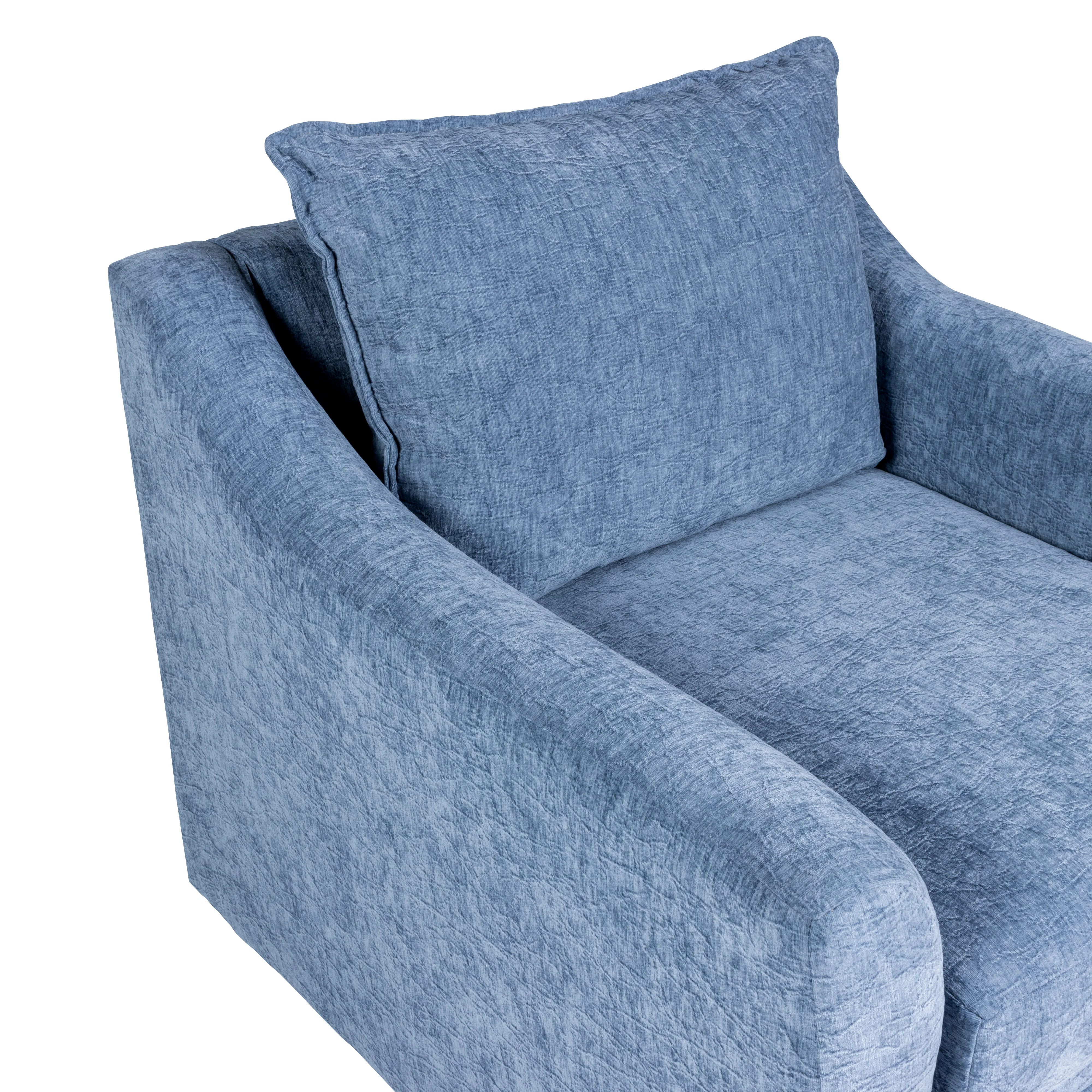 Sylvie Swivel Chair-Blue Slate - Image 5