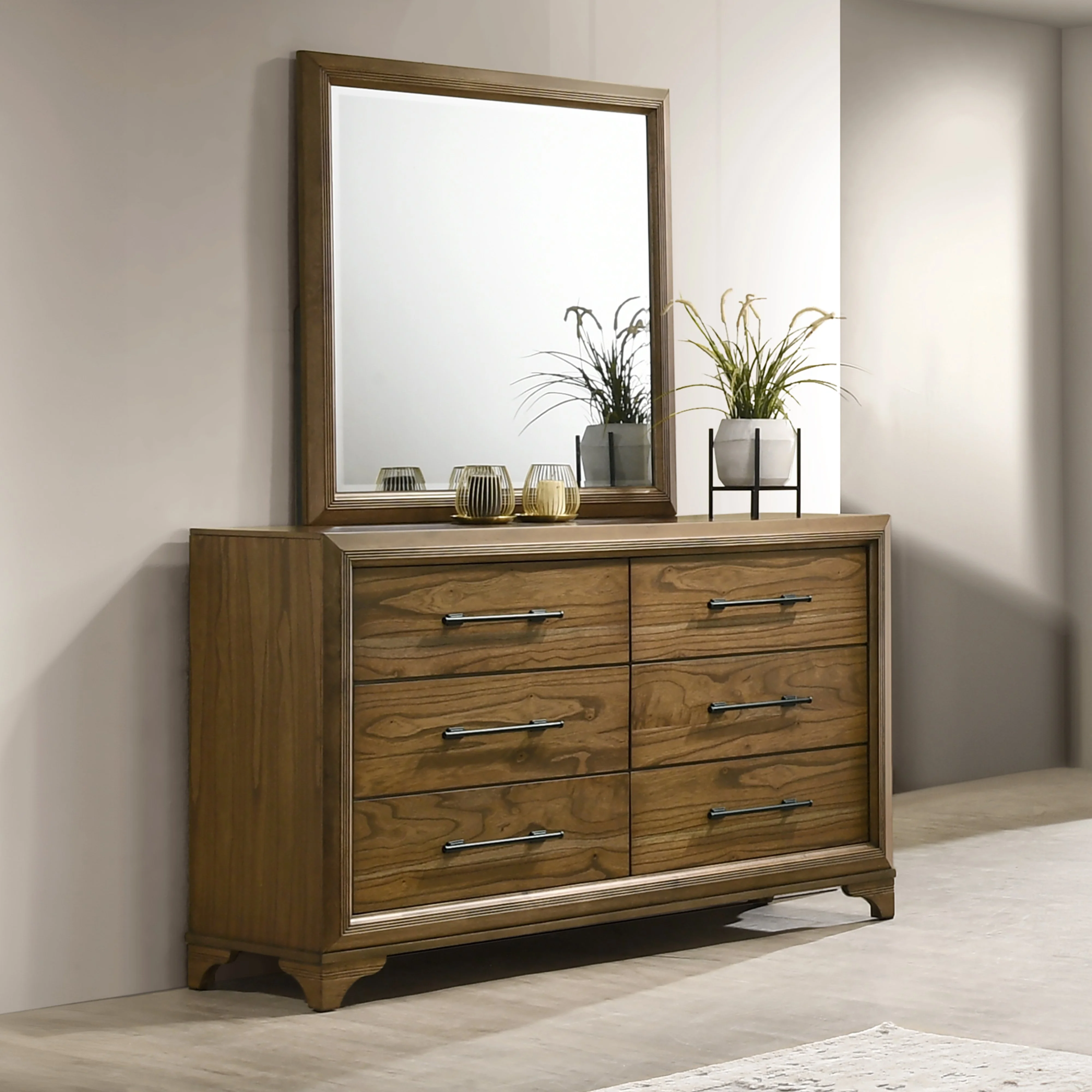 Talcott Mirror- Honey - Image 7