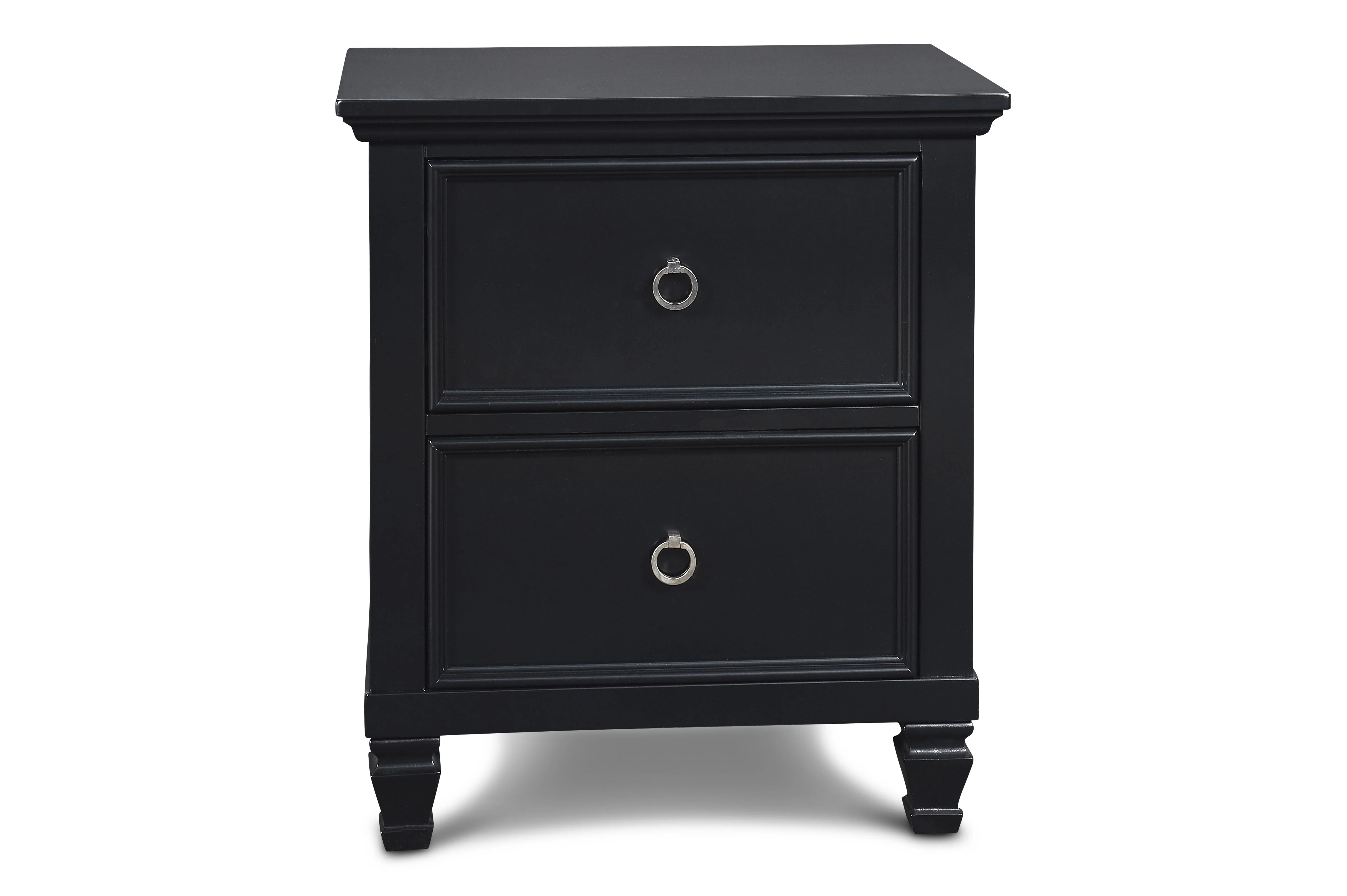 TAMARACK NIGHTSTAND- BLACK - Image 2