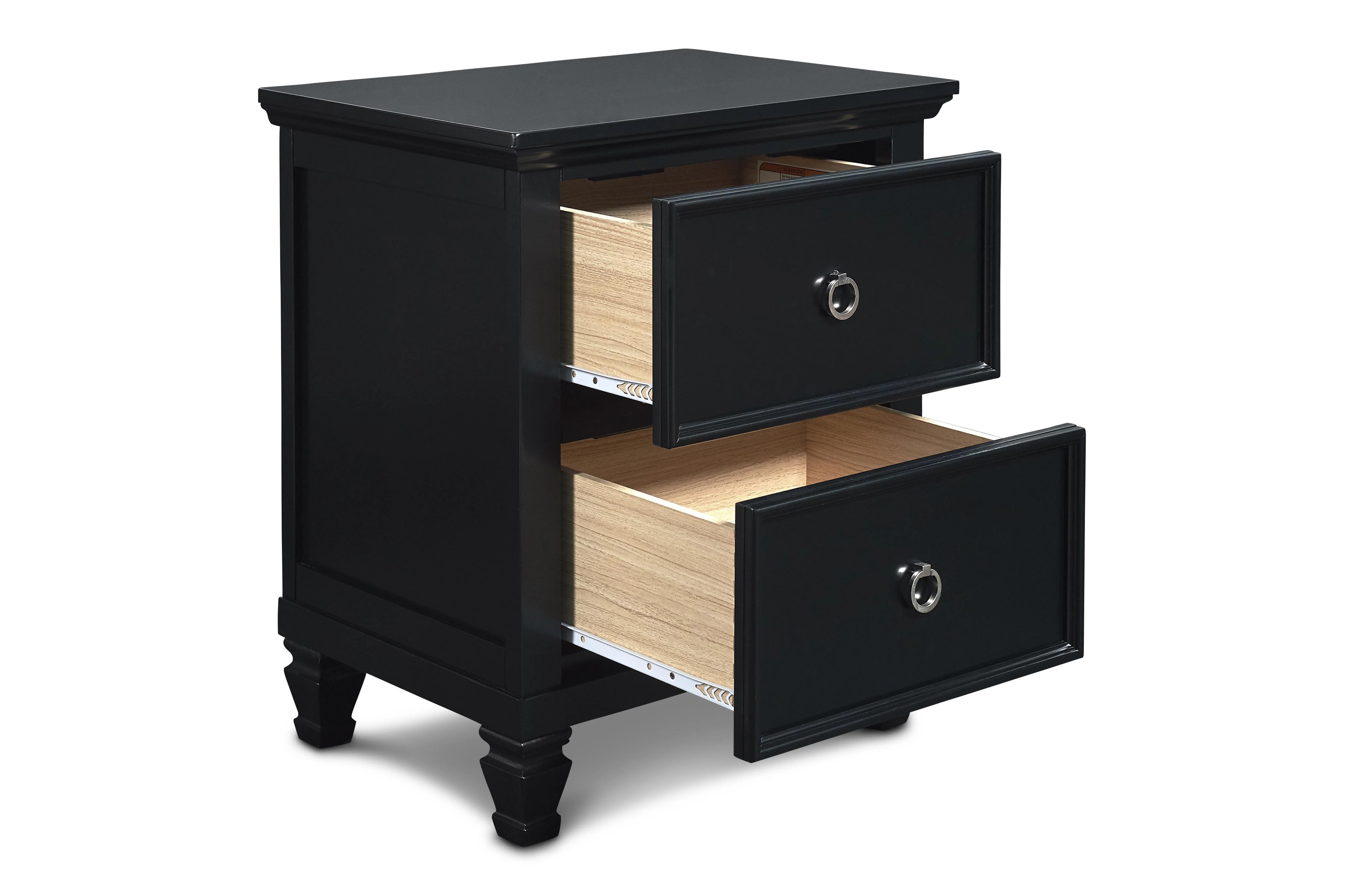 TAMARACK NIGHTSTAND- BLACK - Image 4