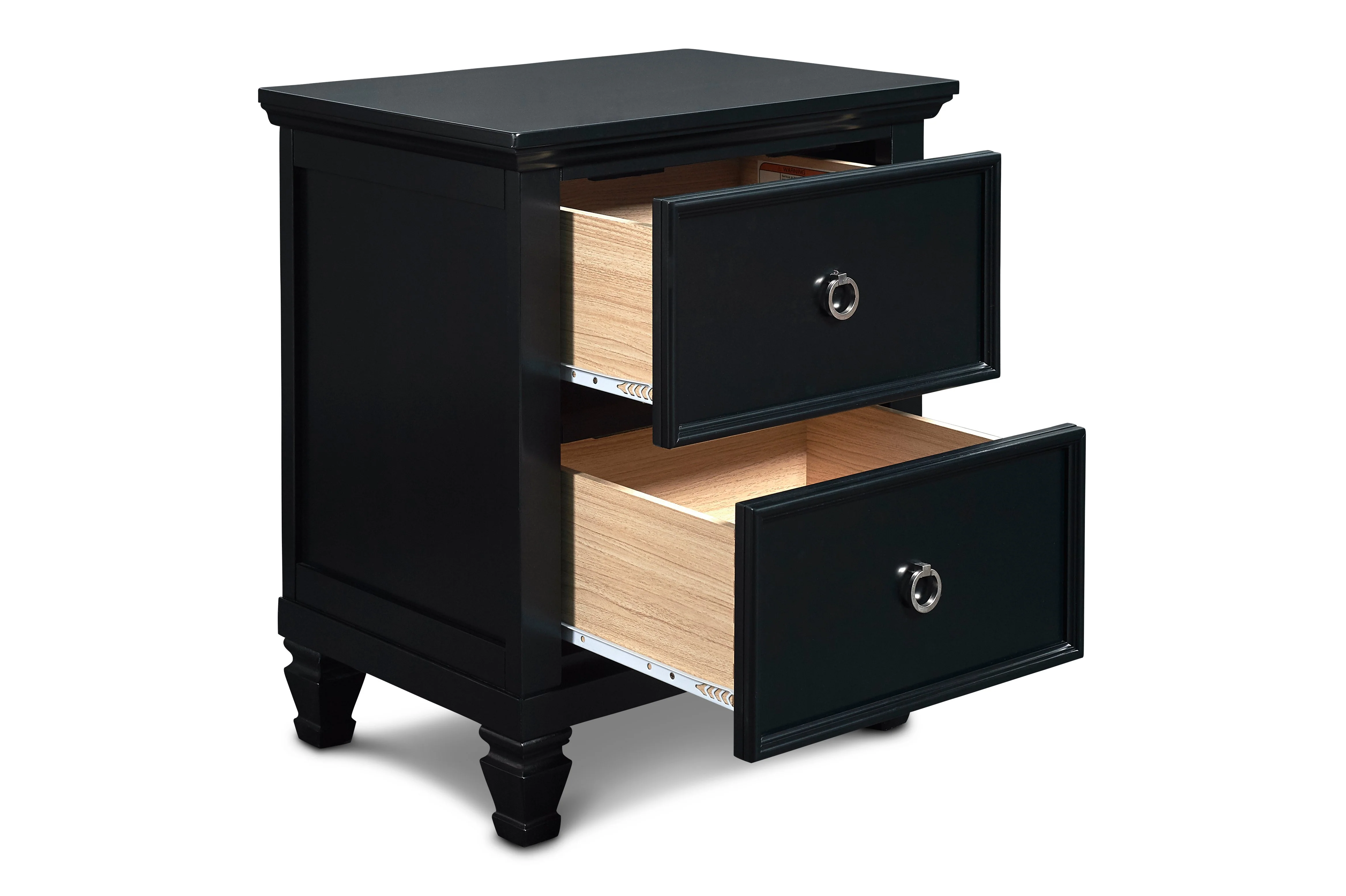 TAMARACK NIGHTSTAND- BLACK - Image 5