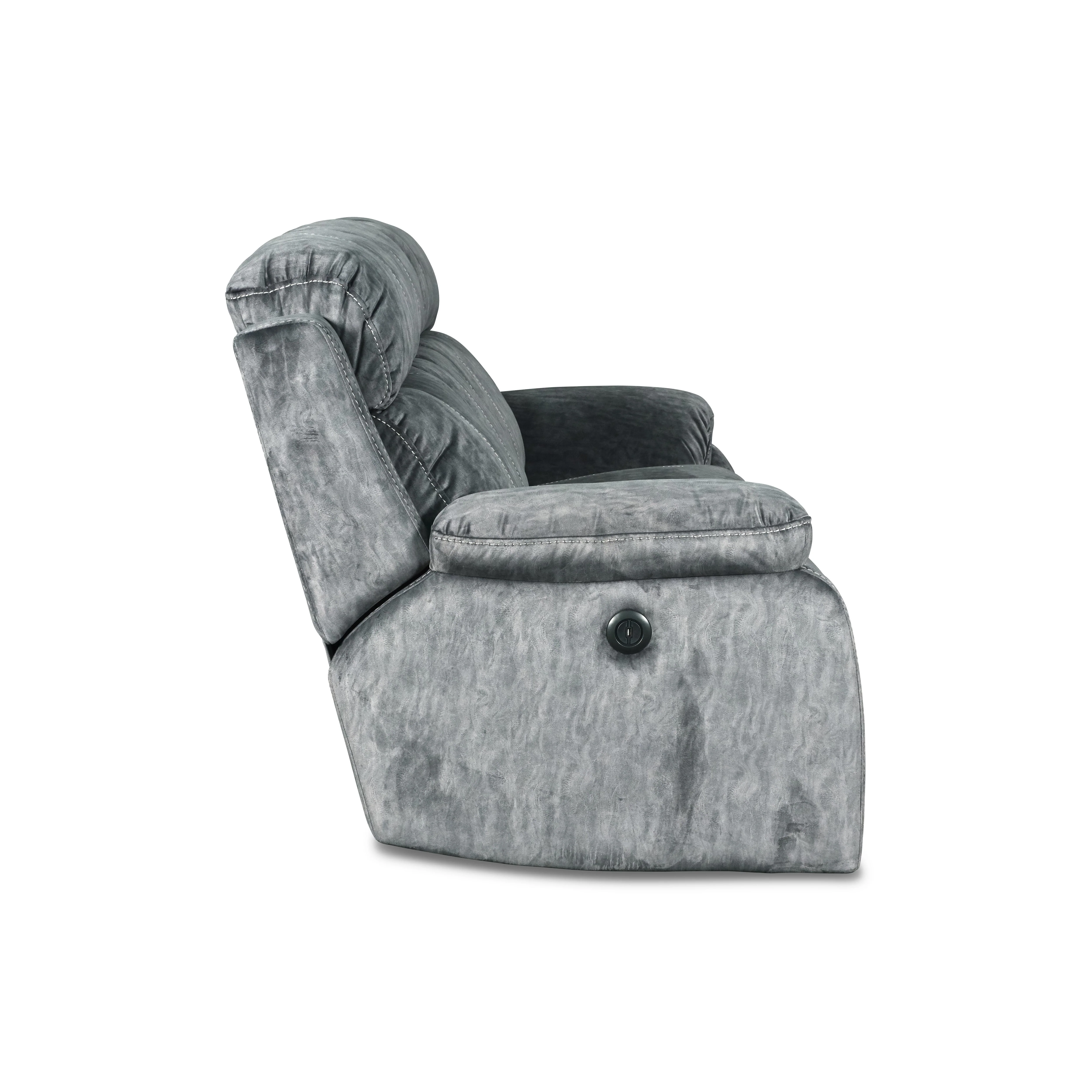 TANGO DUAL RECLINER SOFA W/PWR FR-SHADOW - Image 5