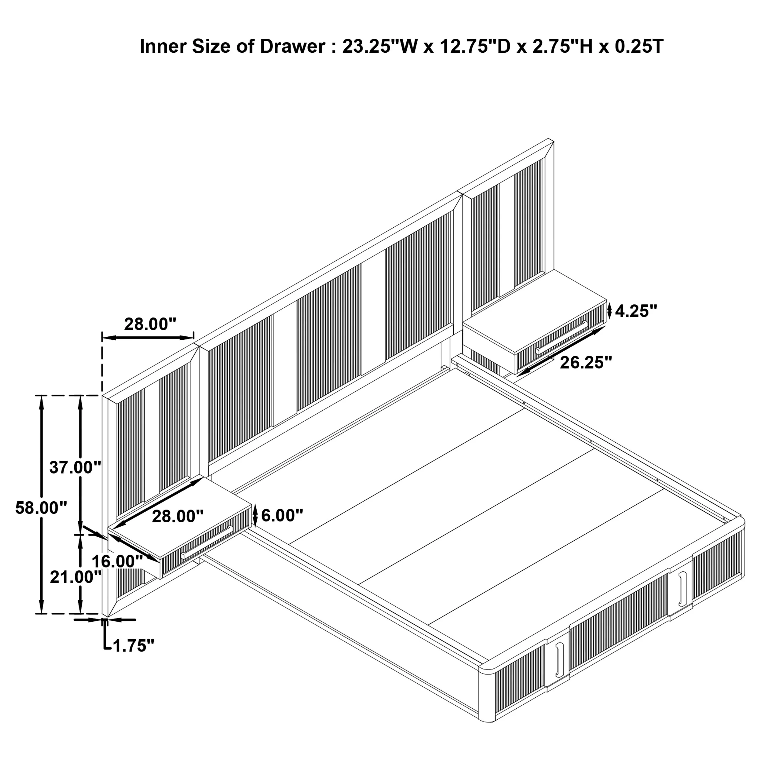 Terrace Wall Bed Panel - Image 5
