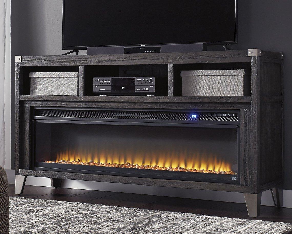 Todoe 65" TV Stand with Electric Fireplace - Image 2