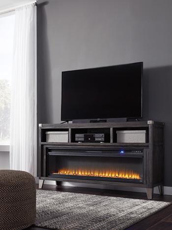 Todoe 65" TV Stand with Electric Fireplace - Image 3