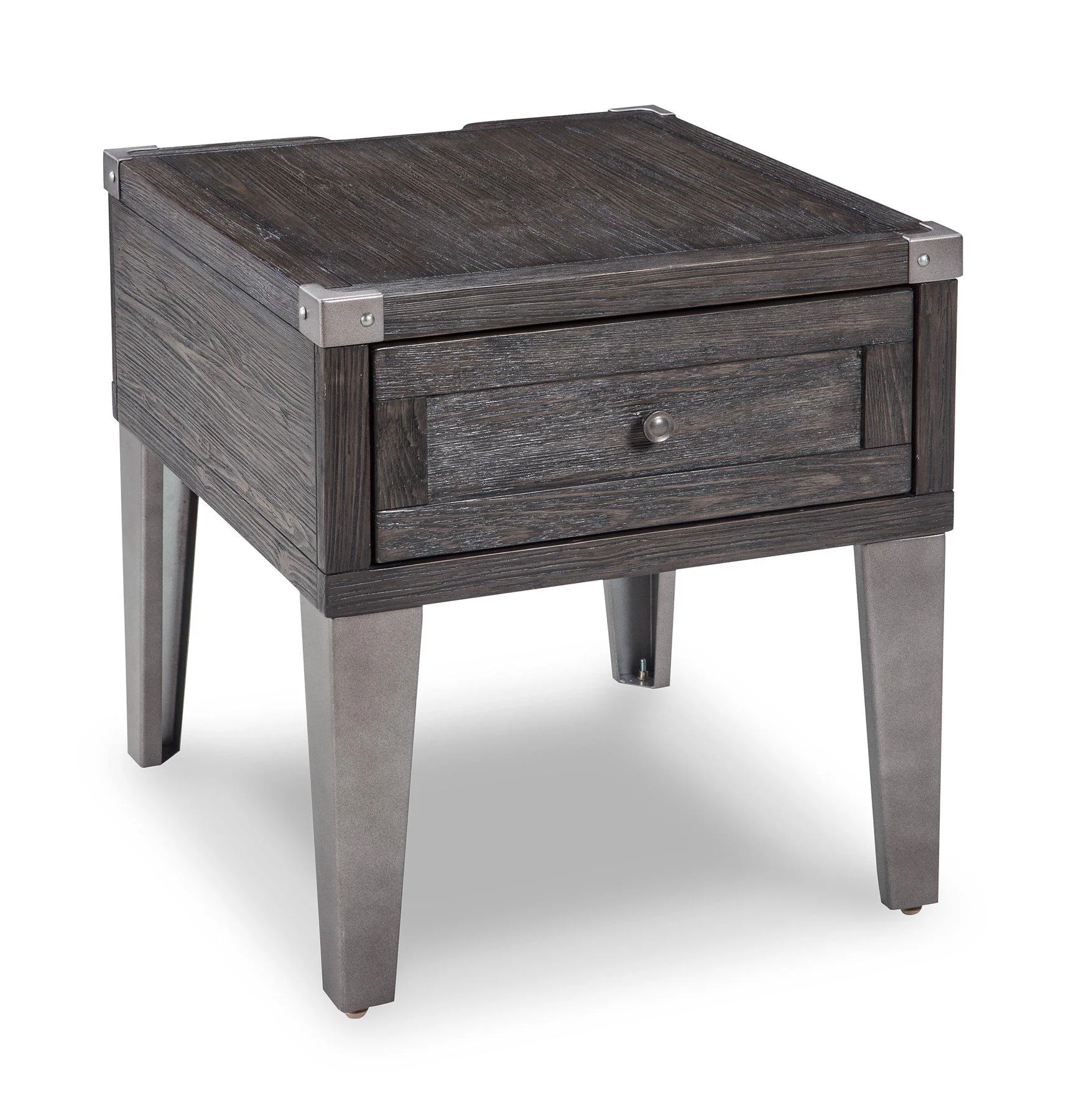 Todoe End Table with USB Ports & Outlets - Image 7