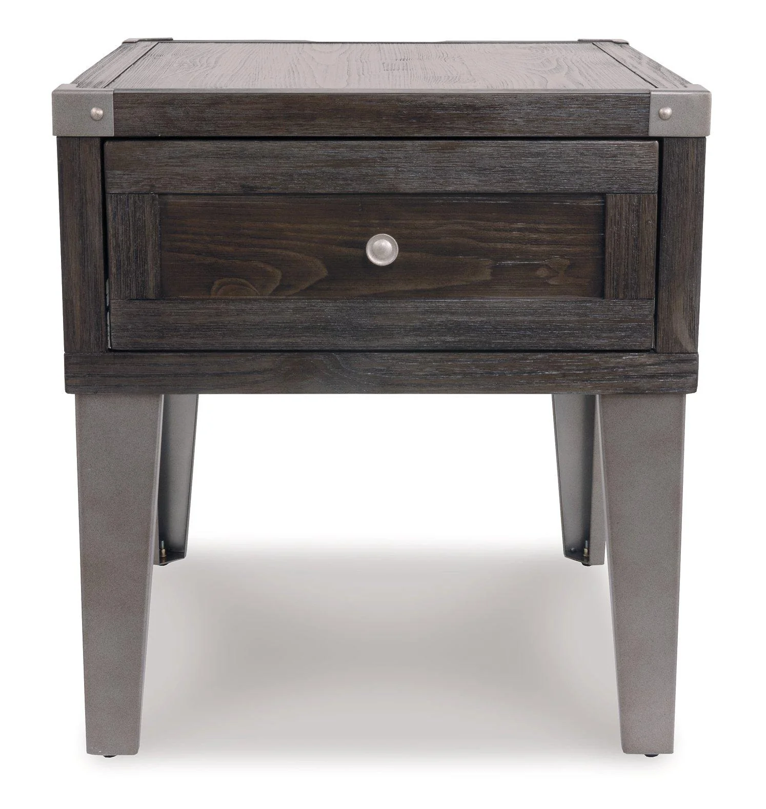 Todoe End Table with USB Ports & Outlets - Image 8