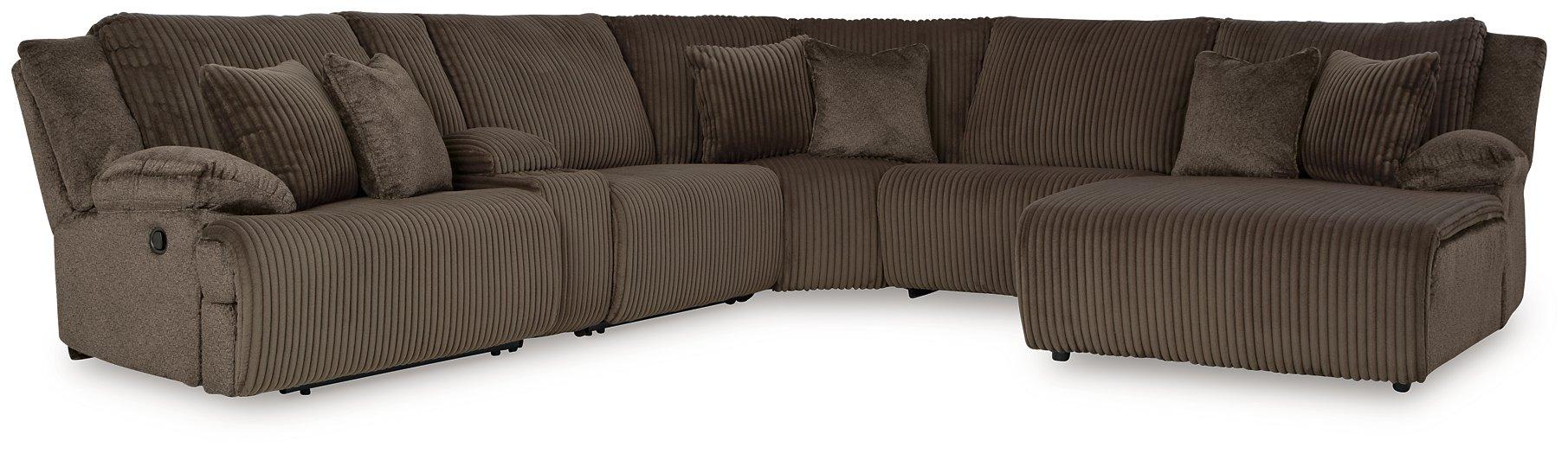 Top Tier Reclining Sectional with Chaise - Image 50