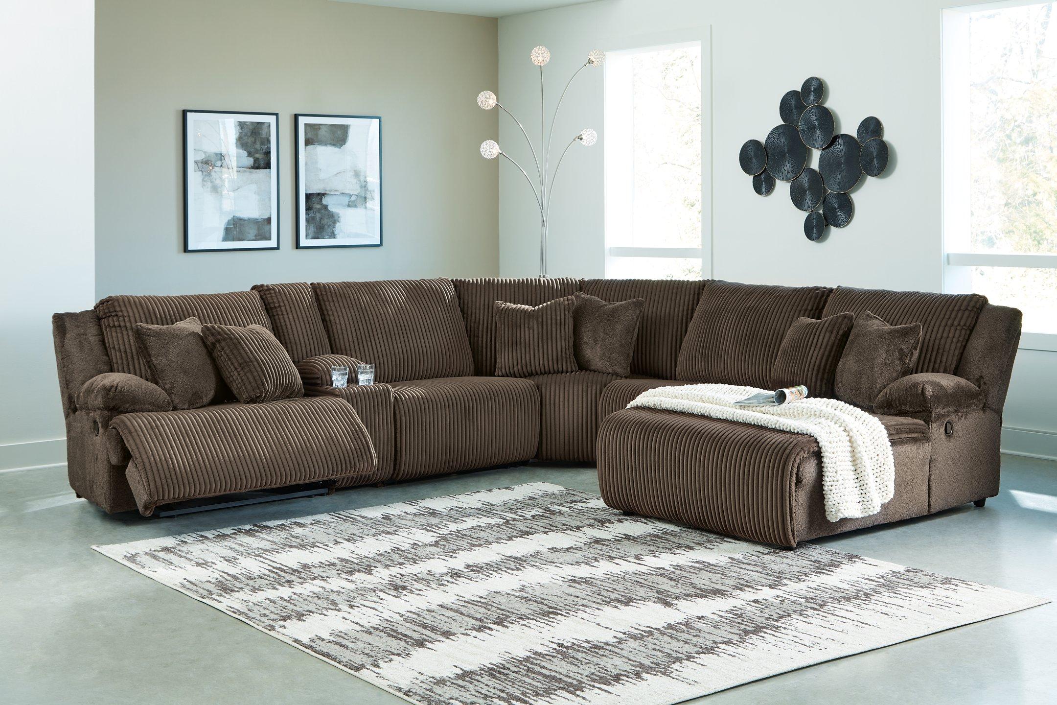 Top Tier Reclining Sectional with Chaise - Image 51