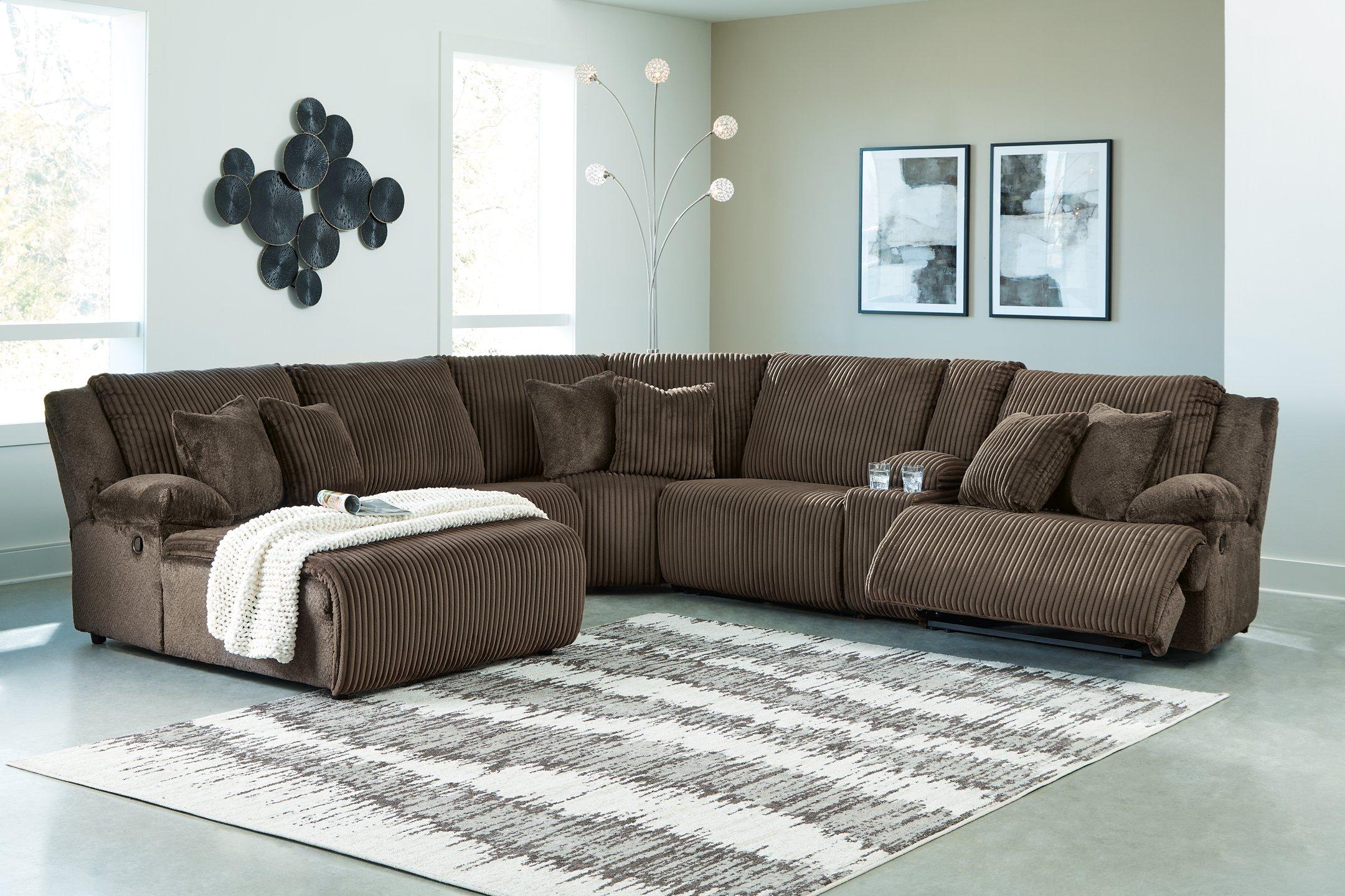 Top Tier Reclining Sectional with Chaise - Image 56