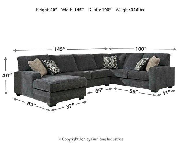 Tracling 3-Piece Sectional with Chaise - Image 15