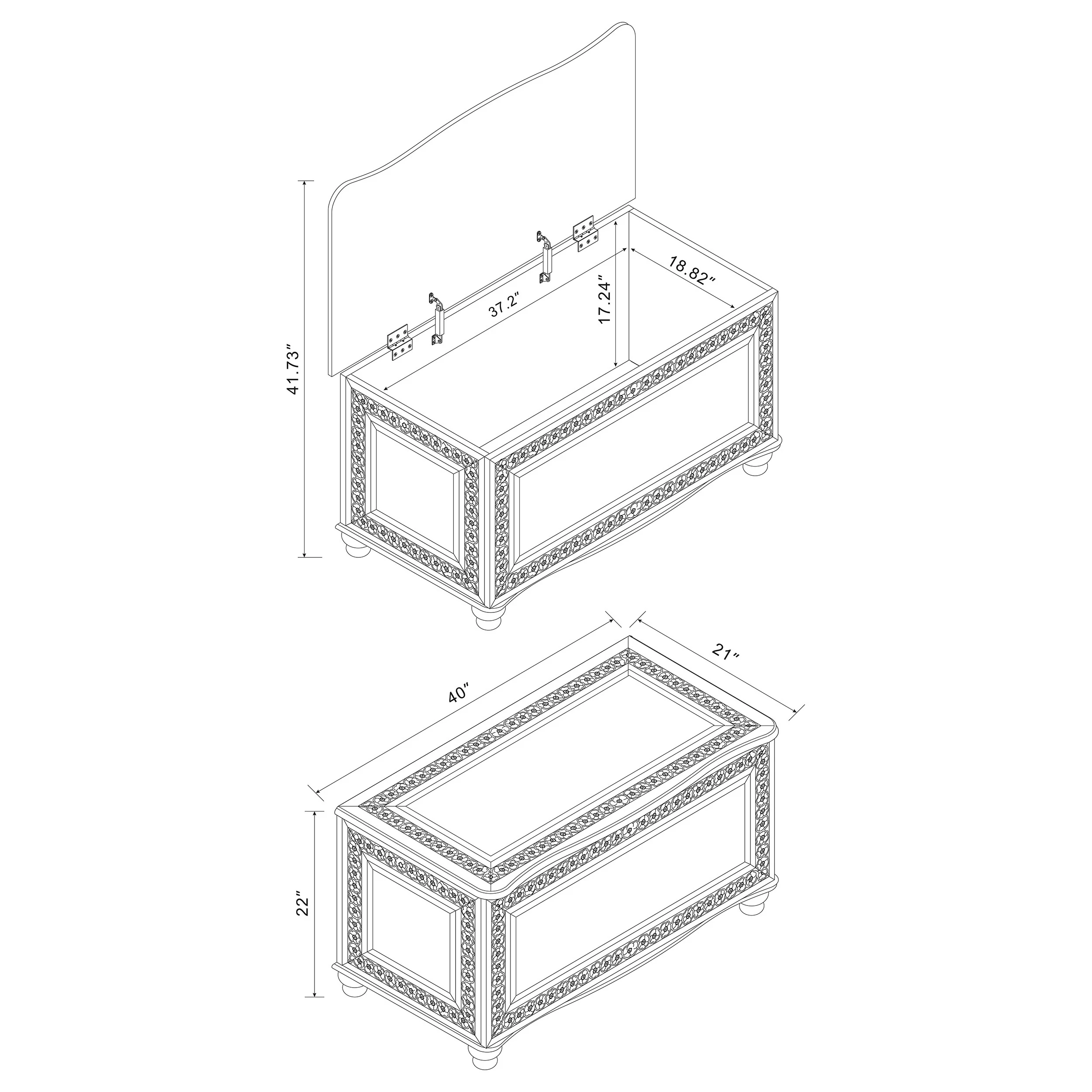Finlay Cedar Chest - Image 13